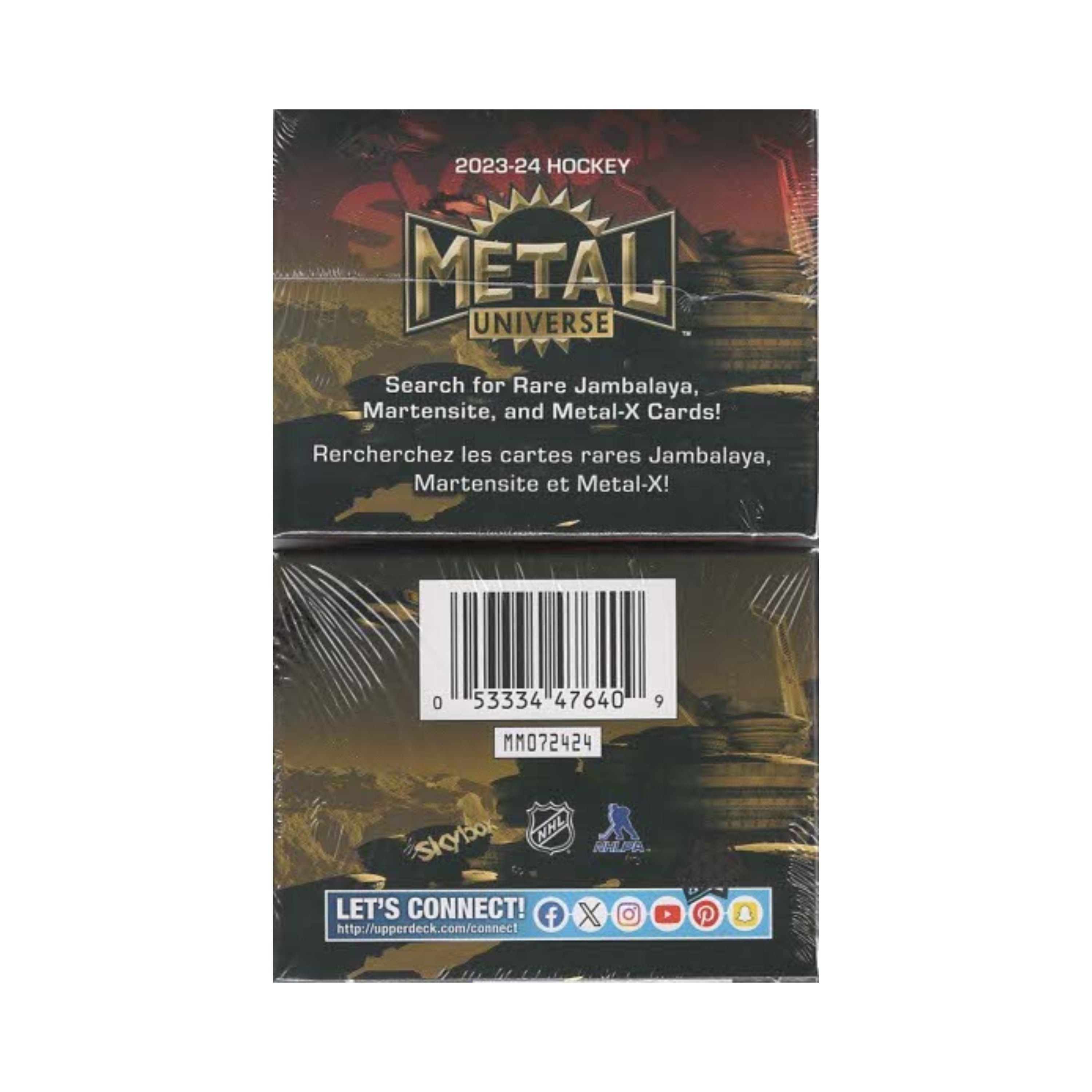 2023-24 Upper Deck Skybox Metal Universe NHL Hockey 35Ct. BLASTER BOX