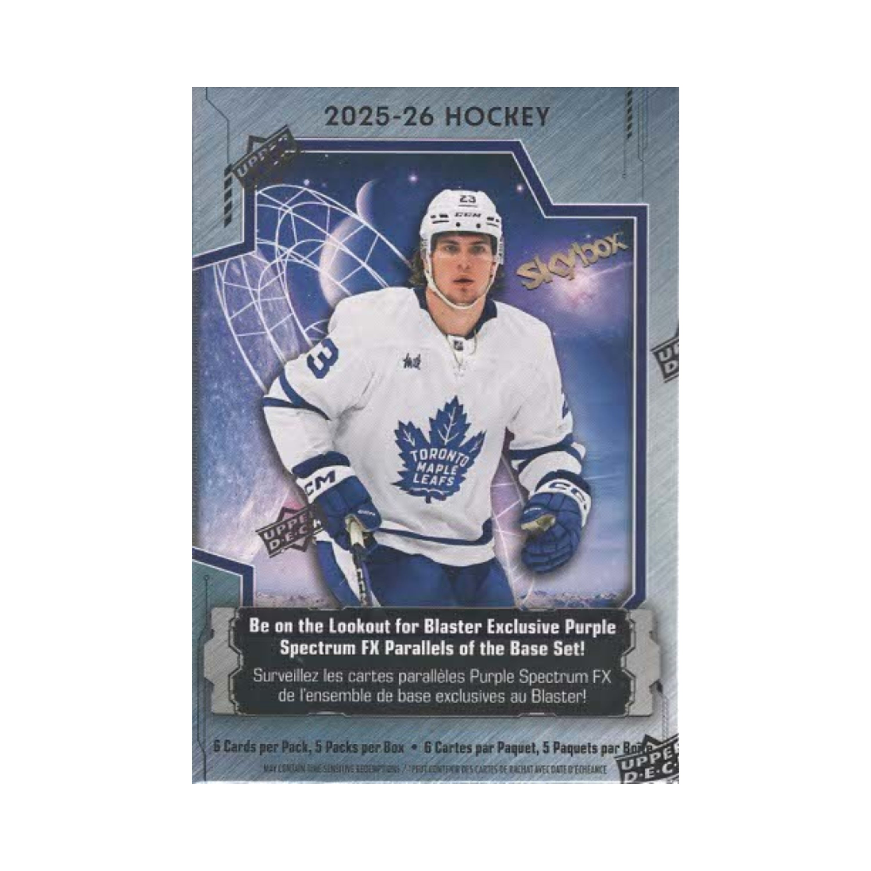 2025-26 Upper Deck Metal Universe Hockey 30ct. Blaster Box