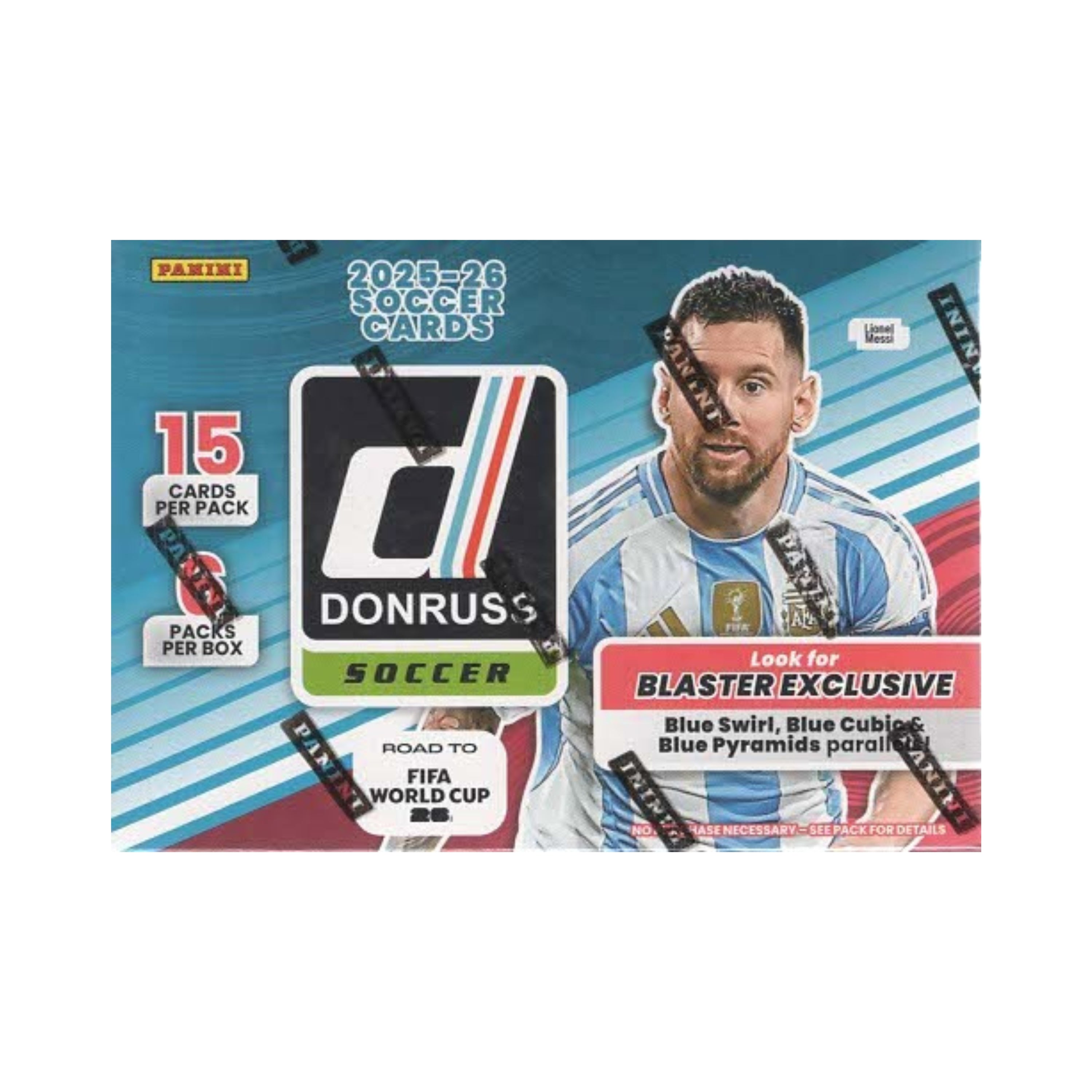 2025-26 Panini Donruss Road to World Cup Soccer 90ct. Blaster Box