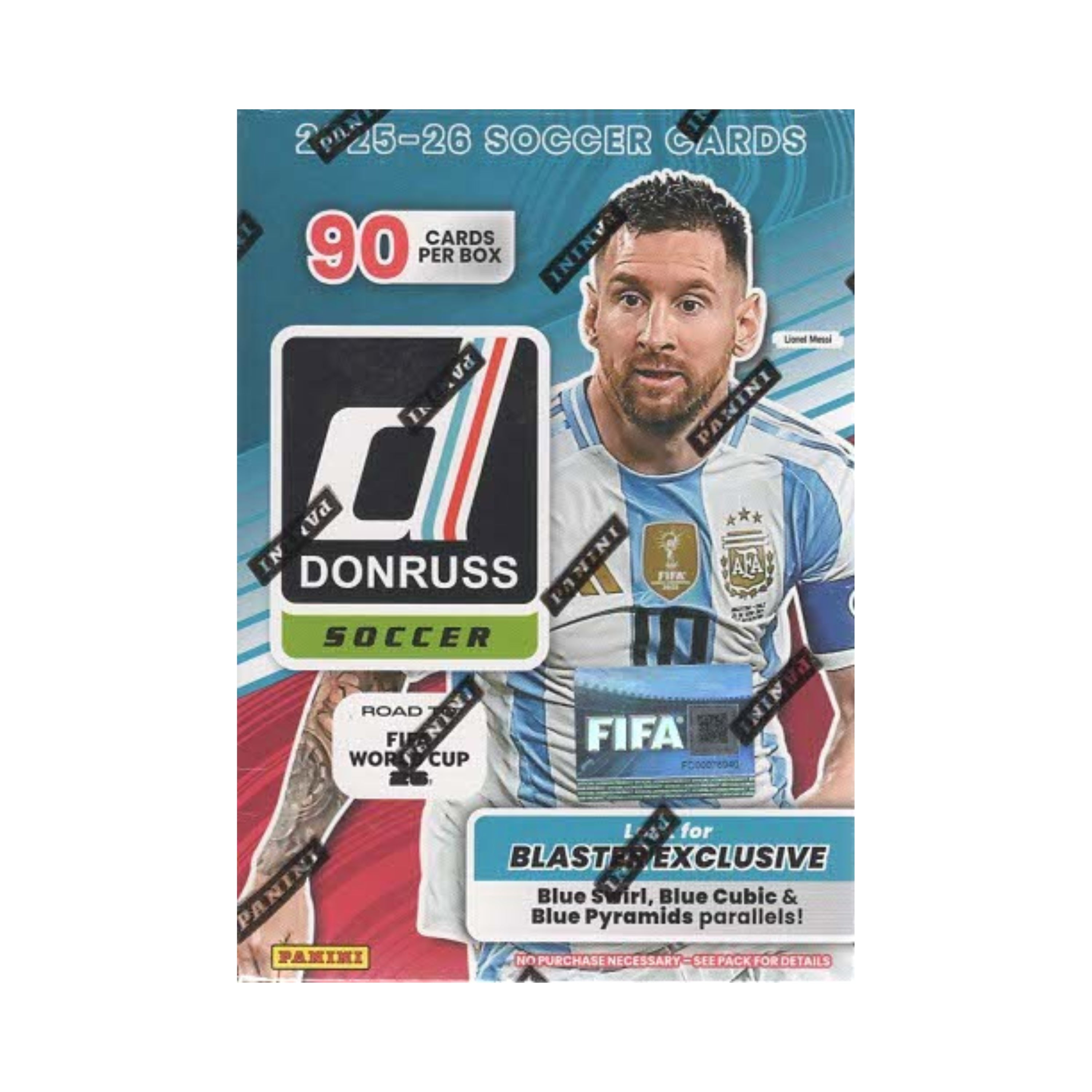 2025-26 Panini Donruss Road to World Cup Soccer 90ct. Blaster Box
