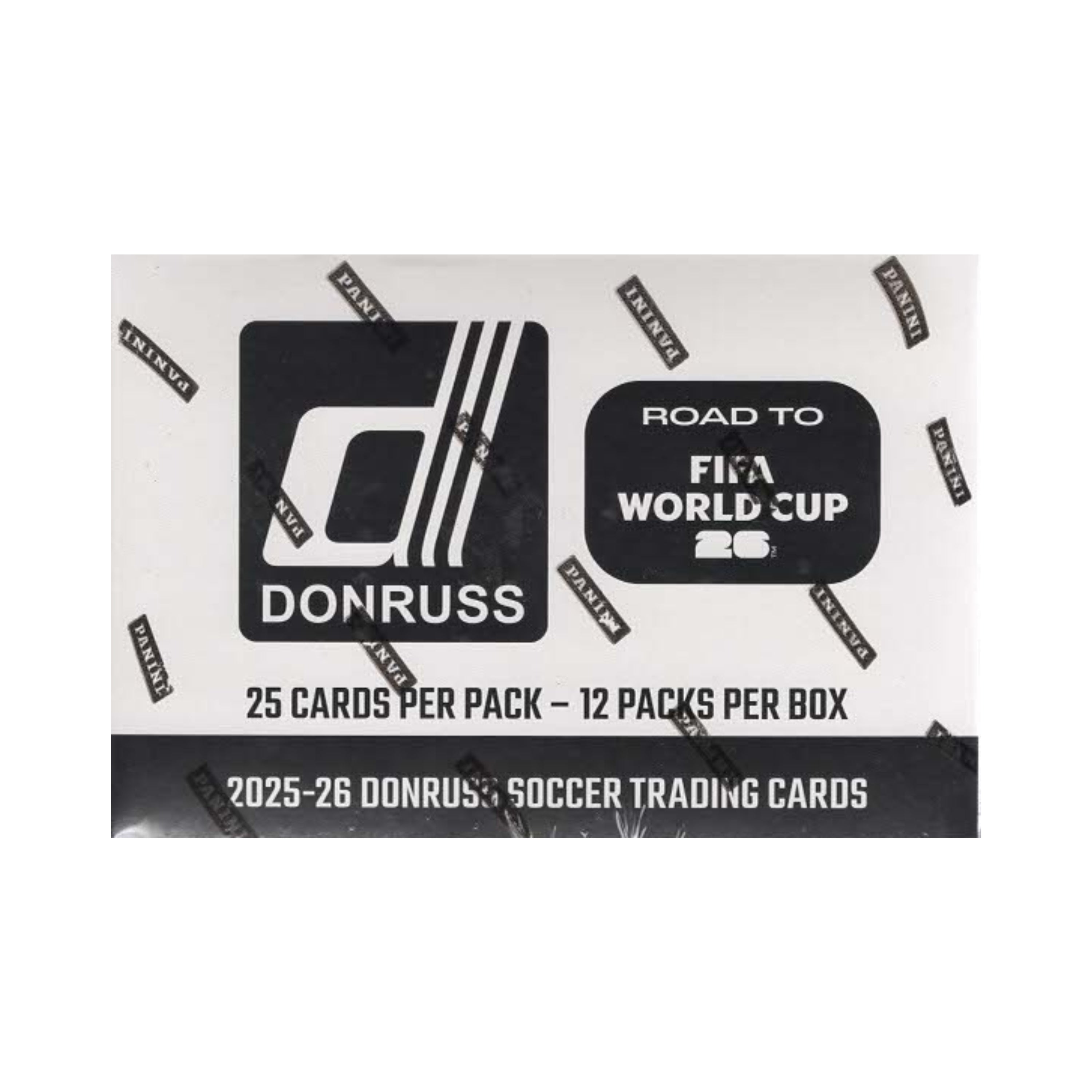 2025-26 Panini Donruss Road to World Cup Soccer 300ct. Fat Pack Box