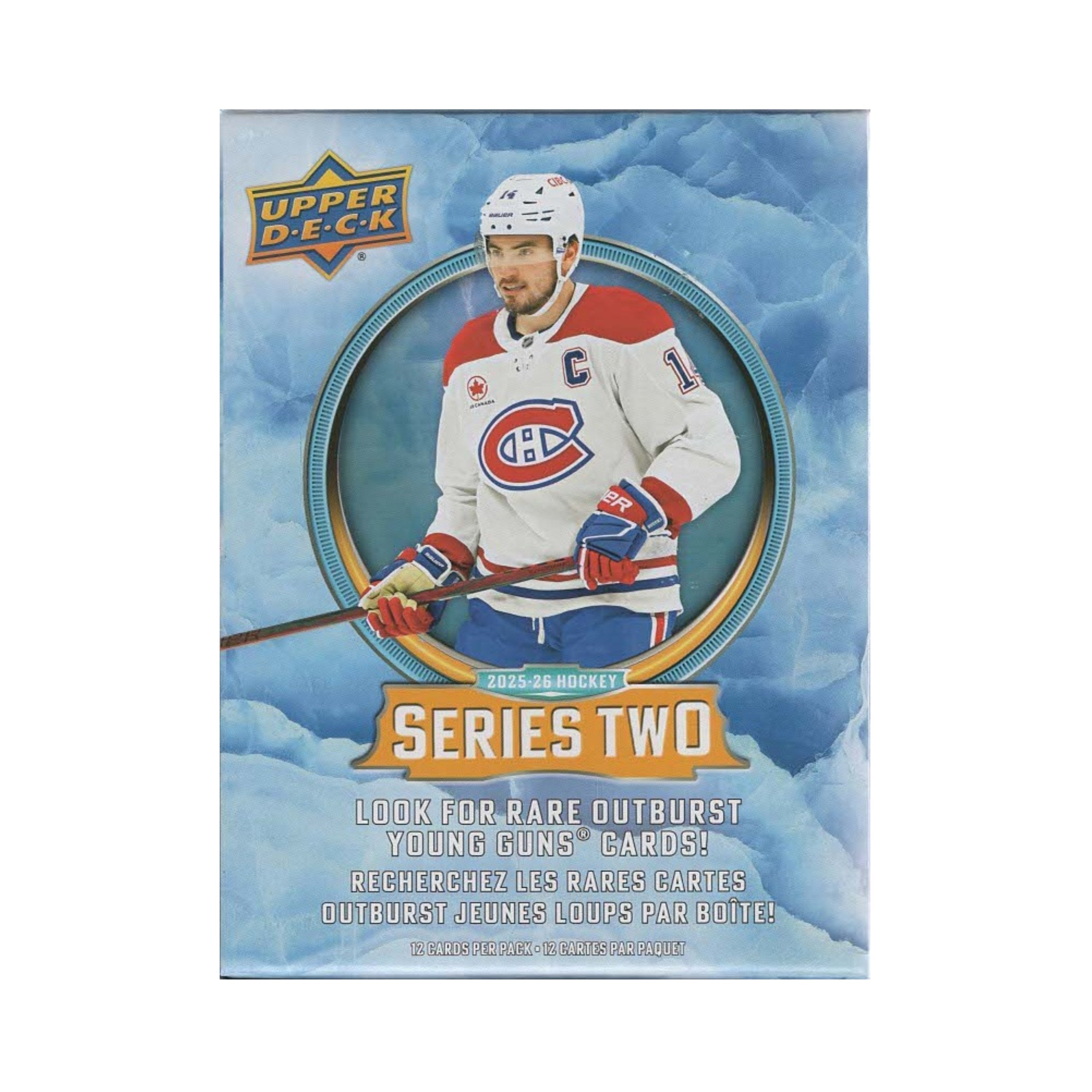 2025-26 Upper Deck Series 2 Hockey Gravity Feed Display Box