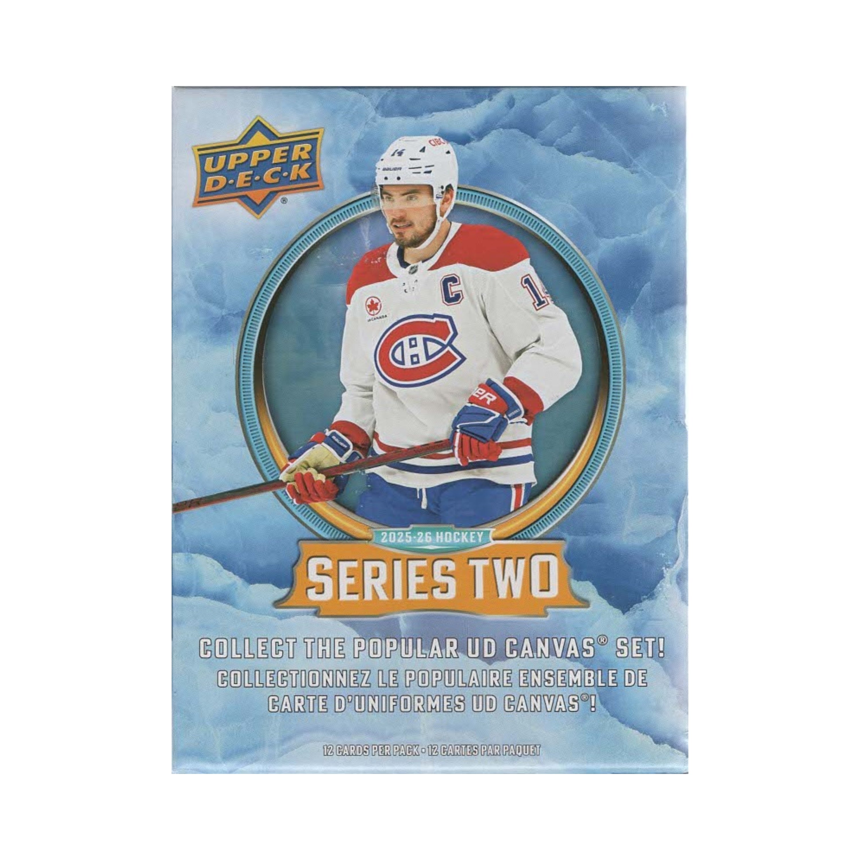 2025-26 Upper Deck Series 2 Hockey Gravity Feed Display Box