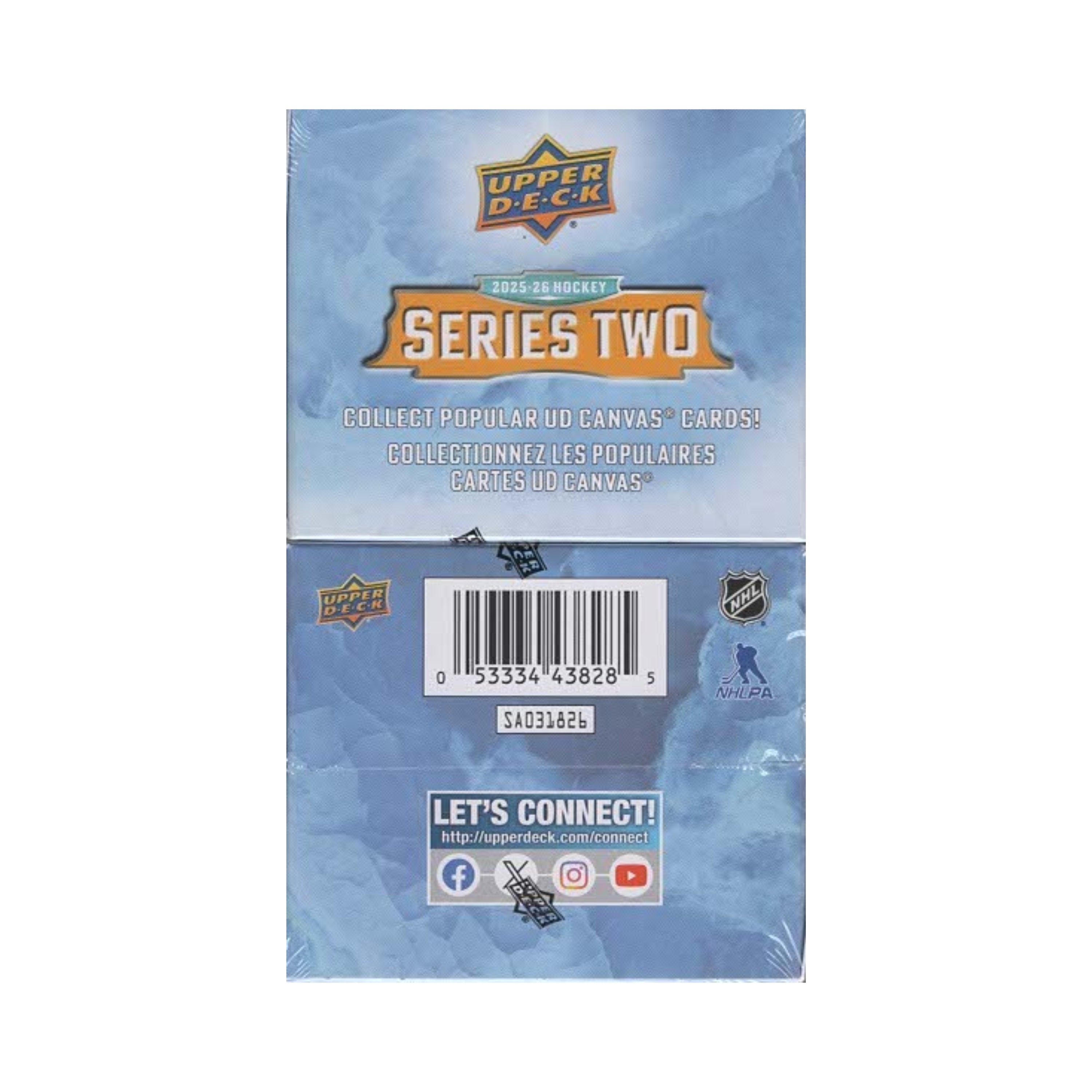 2025-26 Upper Deck Series 2 Hockey 48Ct. Blaster Box