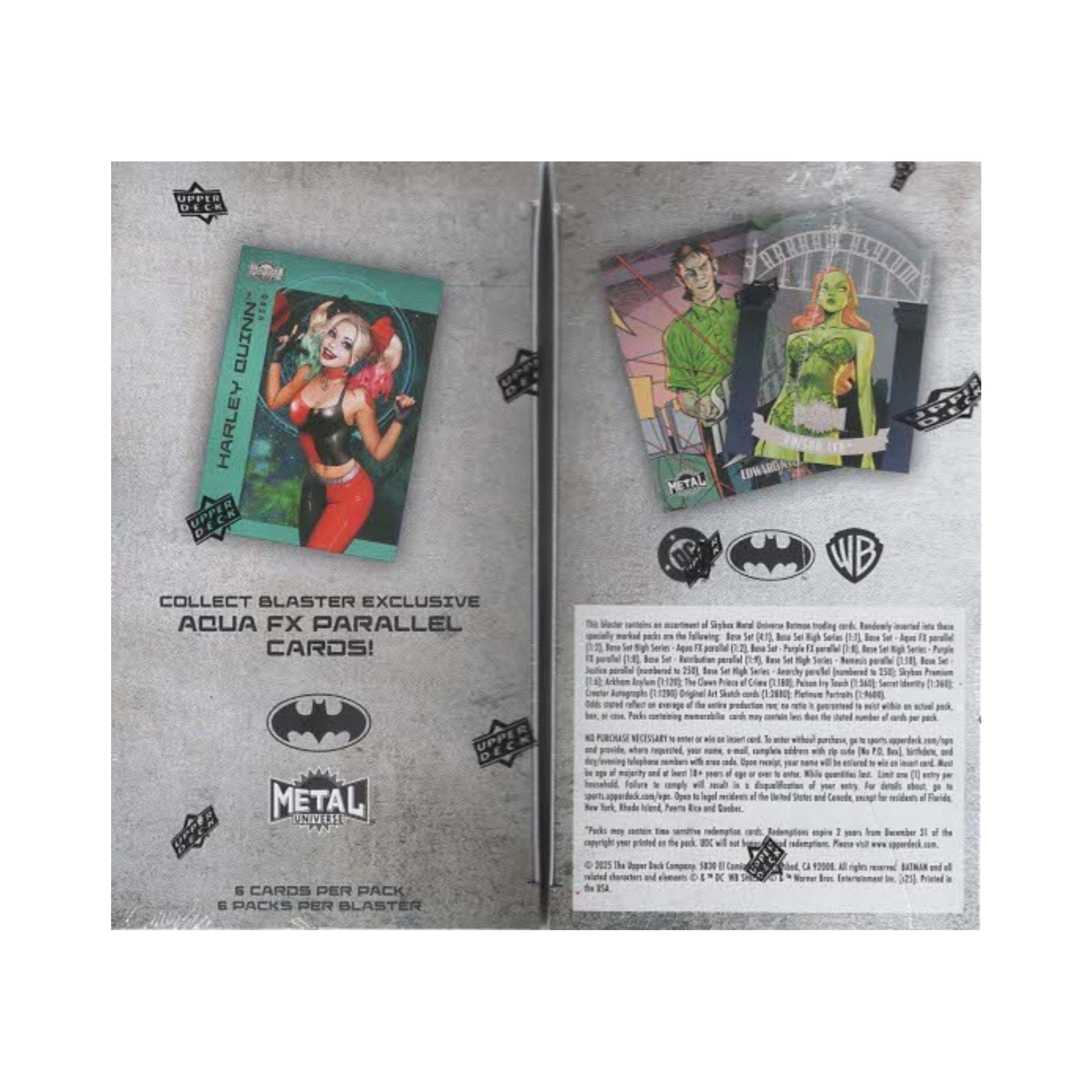 2025 Upper Deck Skybox Metal Universe Batman 36ct. Blaster Box