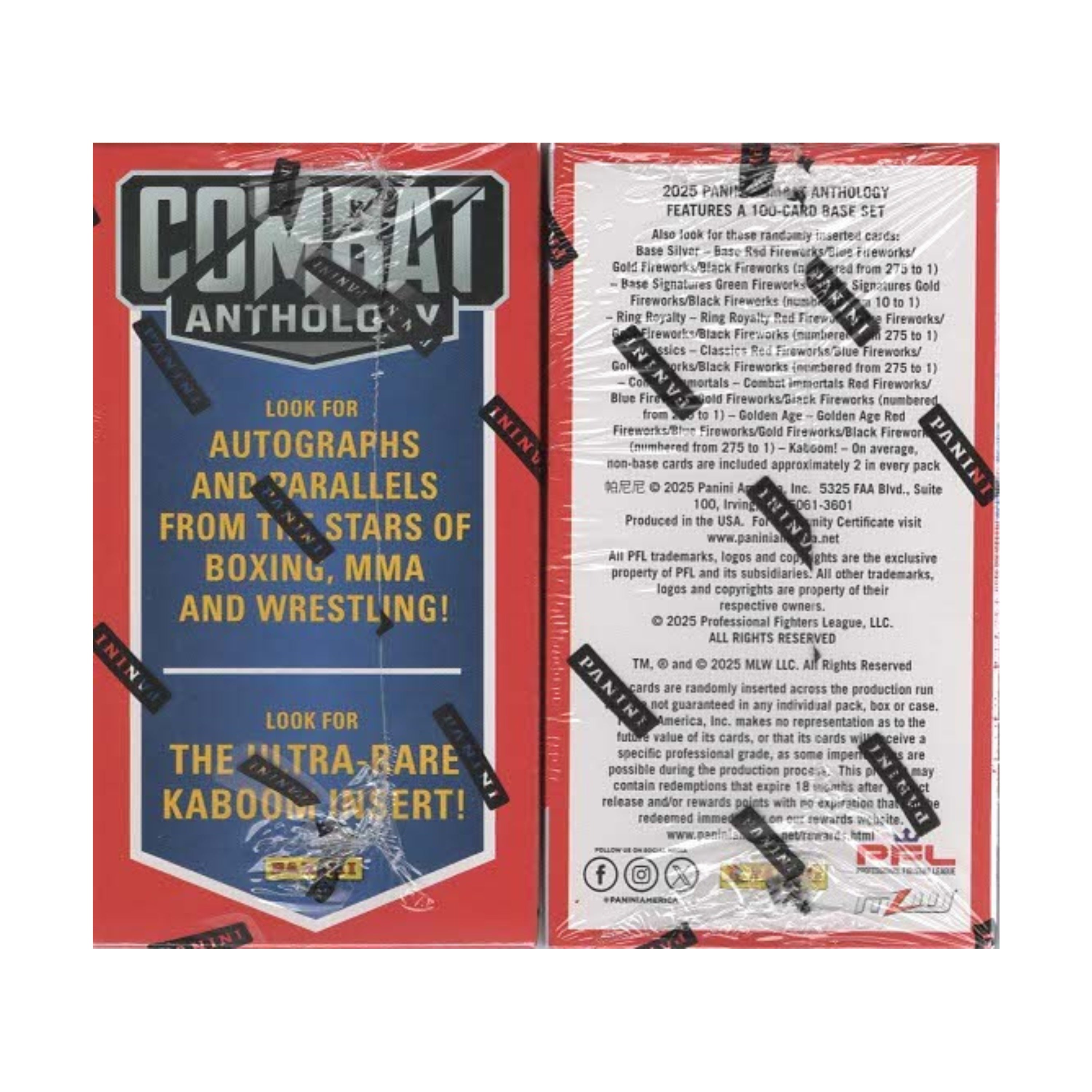 2025 Panini Combat Anthology PFL 24ct. Blaster Box