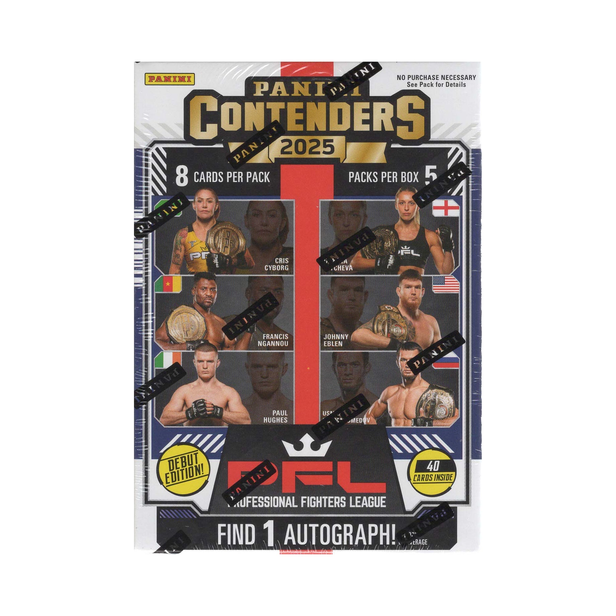 2025 Panini Contenders PFL 40ct. Blaster - Debut Edition!