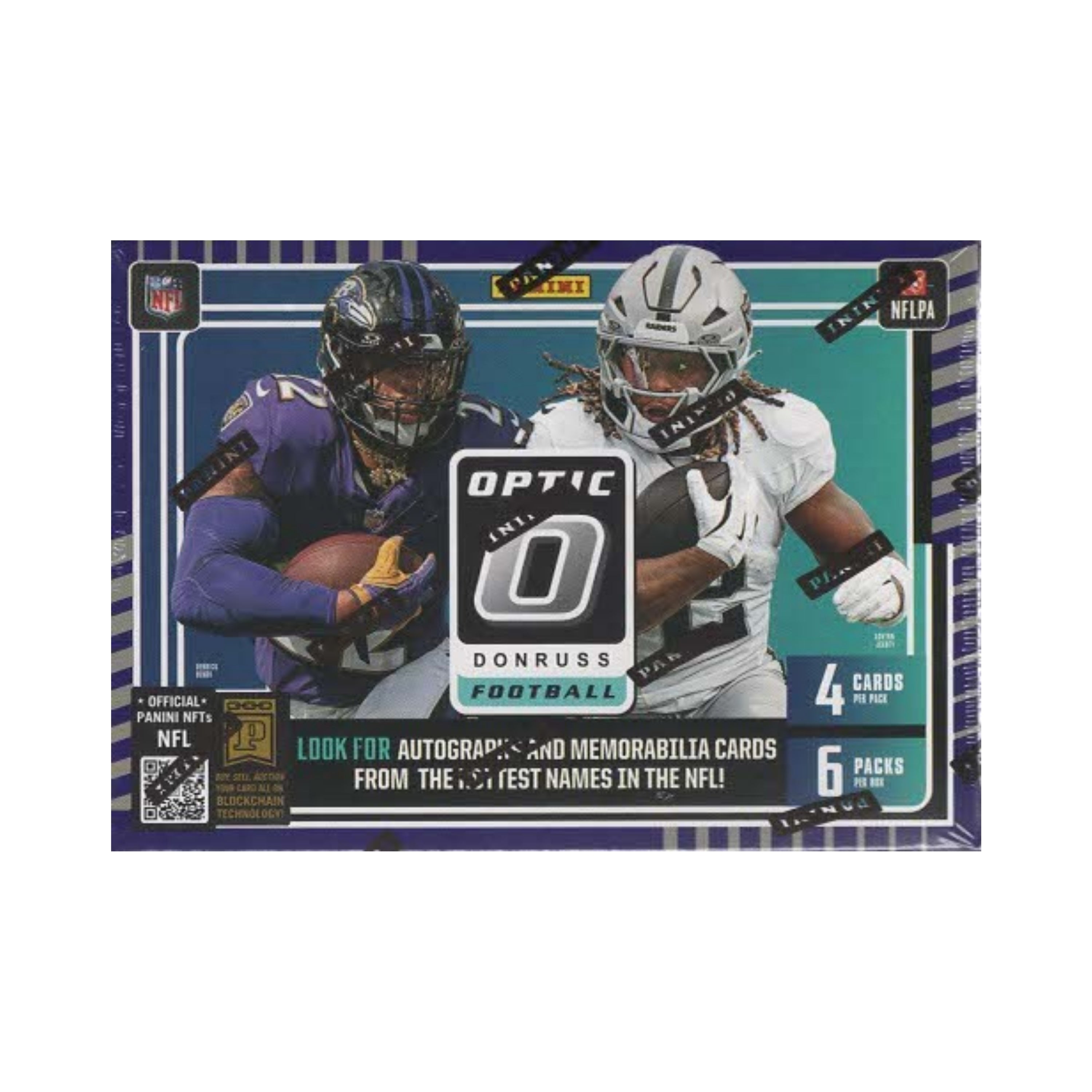 2025 Panini Donruss Optic NFL Football 24ct. Blaster Box