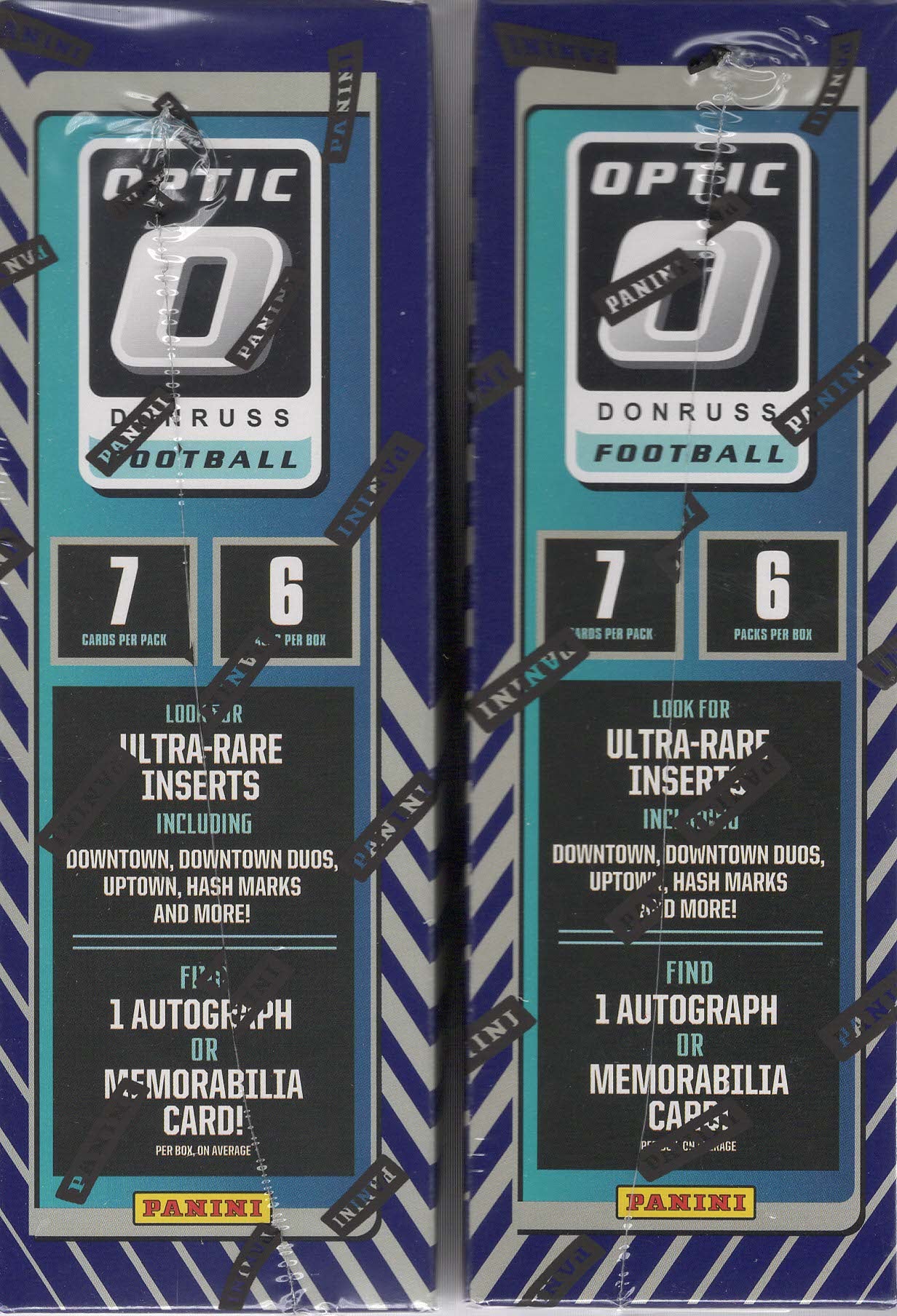 2025 Panini Donruss Optic NFL Football 42ct. Mega Box