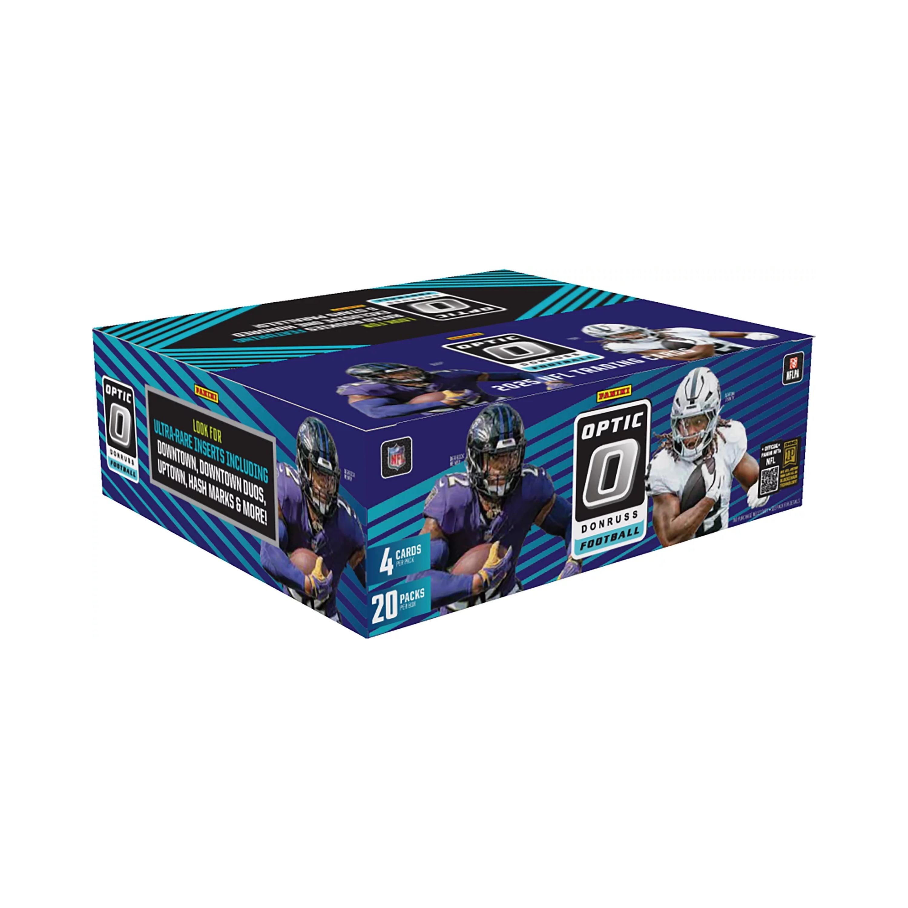 2025 Panini Donruss Optic NFL Football 80ct. Retail Display Box