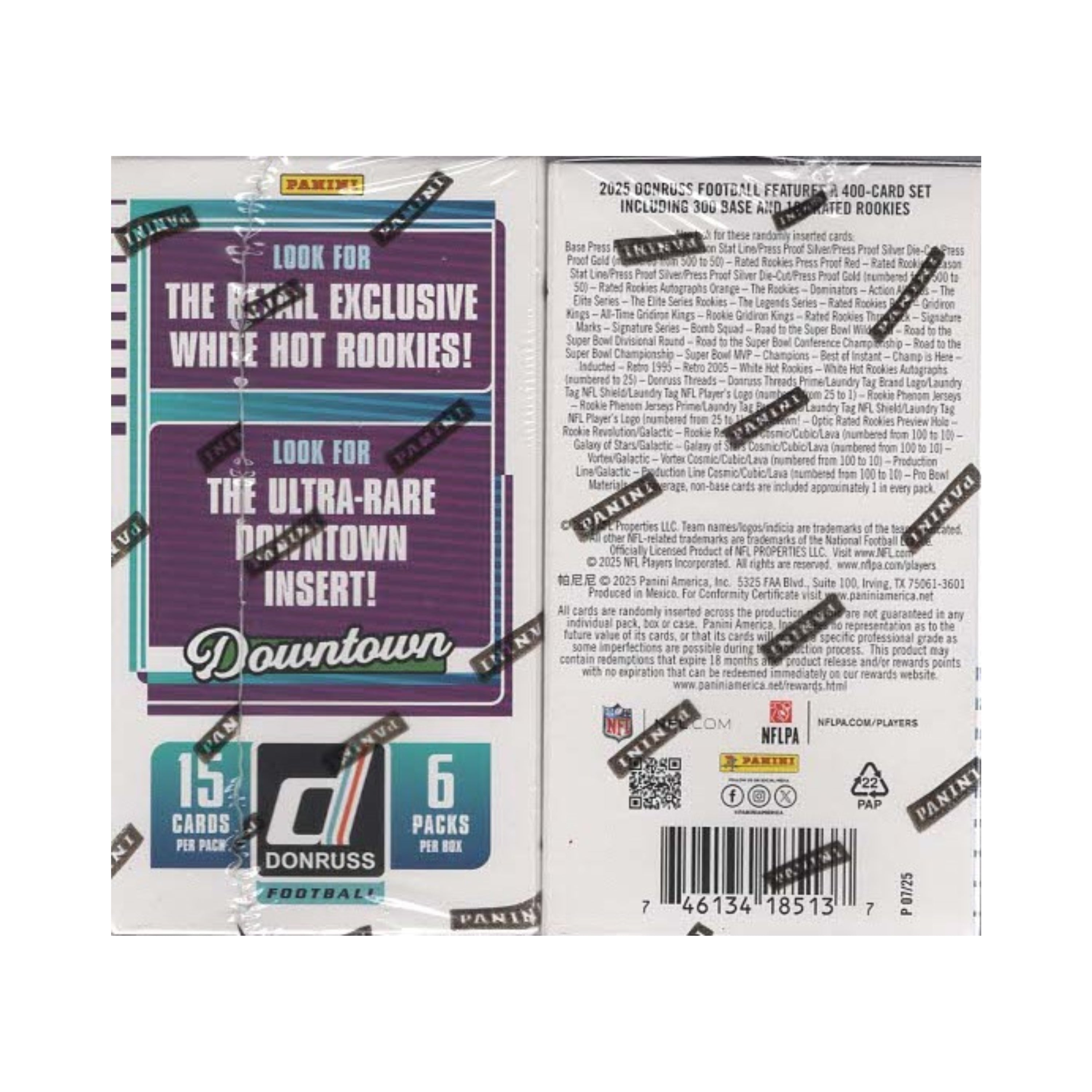 2025 Panini Donruss NFL Football 90Ct. Blaster Box