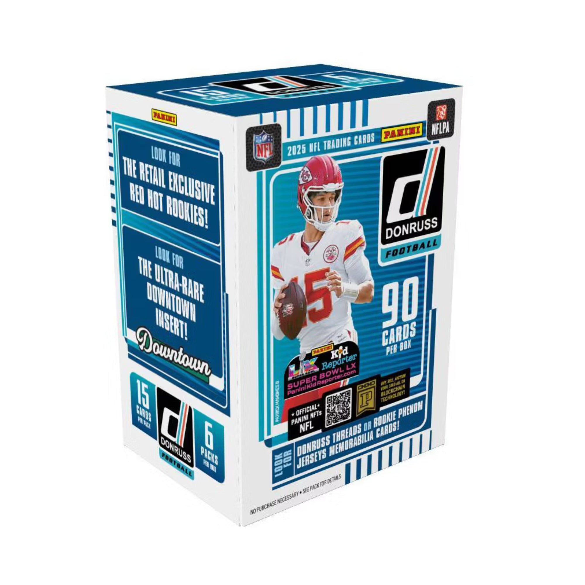 2025 Panini Donruss NFL Football 90Ct. Blaster Box