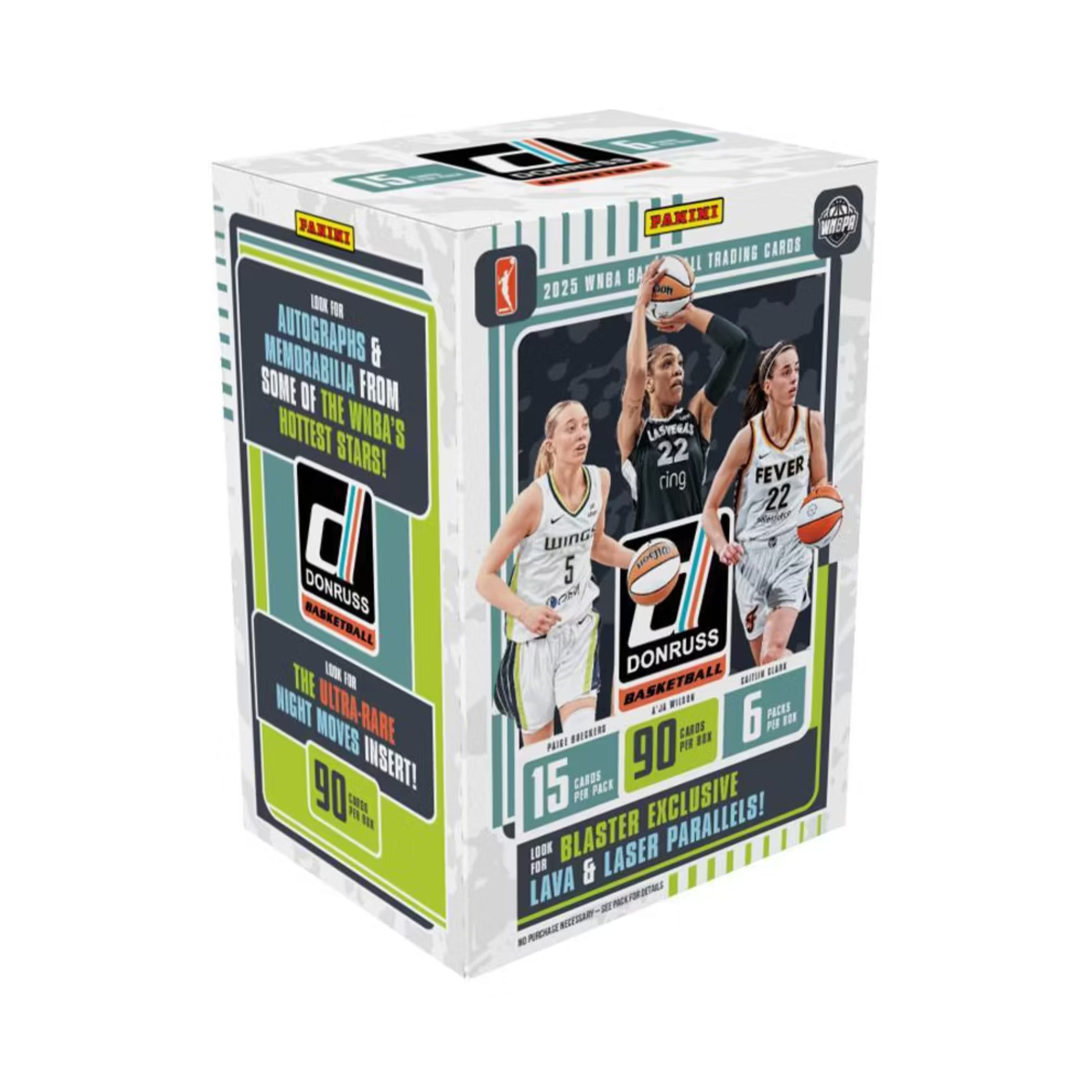 2025 Panini Donruss WNBA Basketball 90ct. Blaster Box