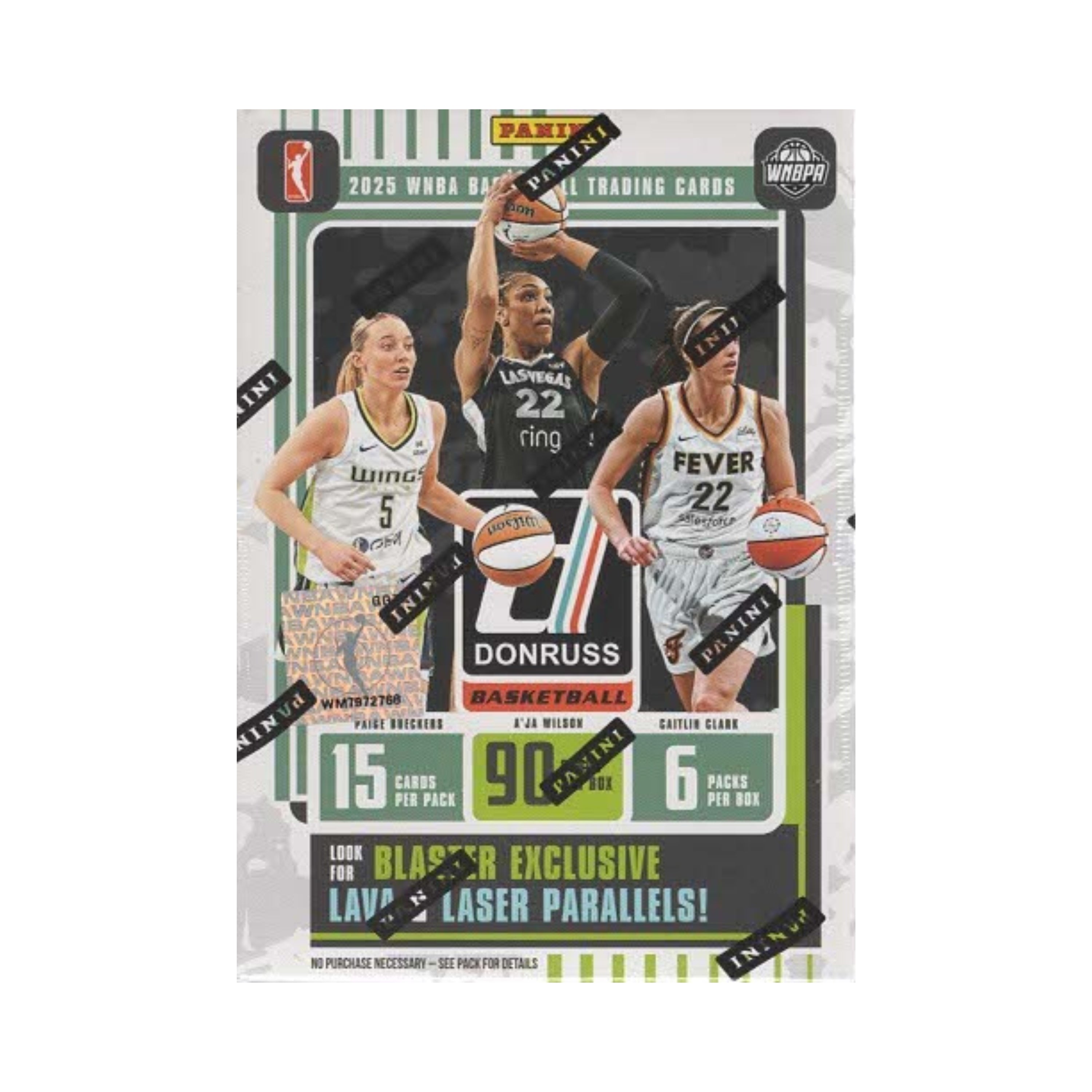 2025 Panini Donruss WNBA Basketball 90ct. Blaster Box