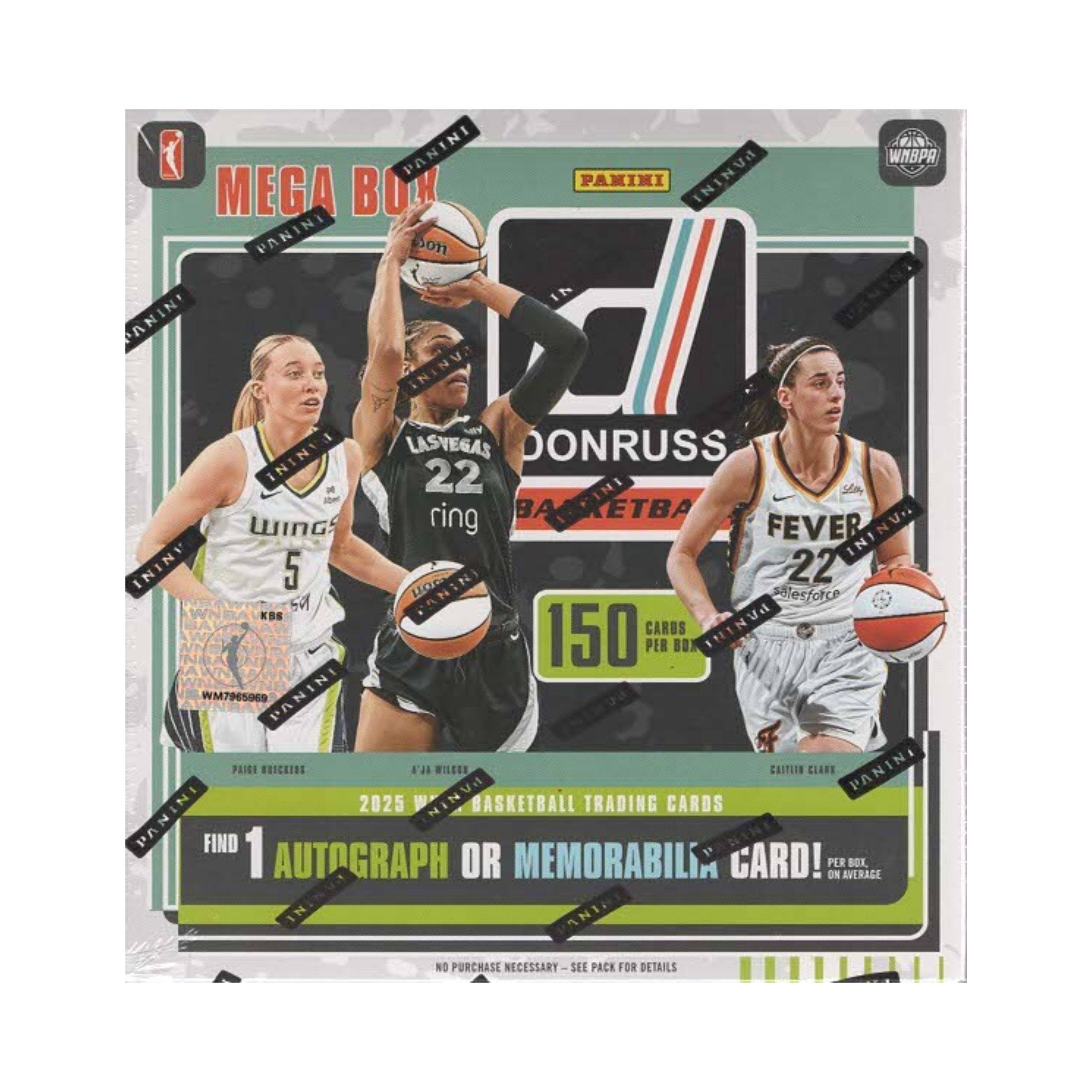 2025 Panini Donruss WNBA Basketball 150ct. Mega Box
