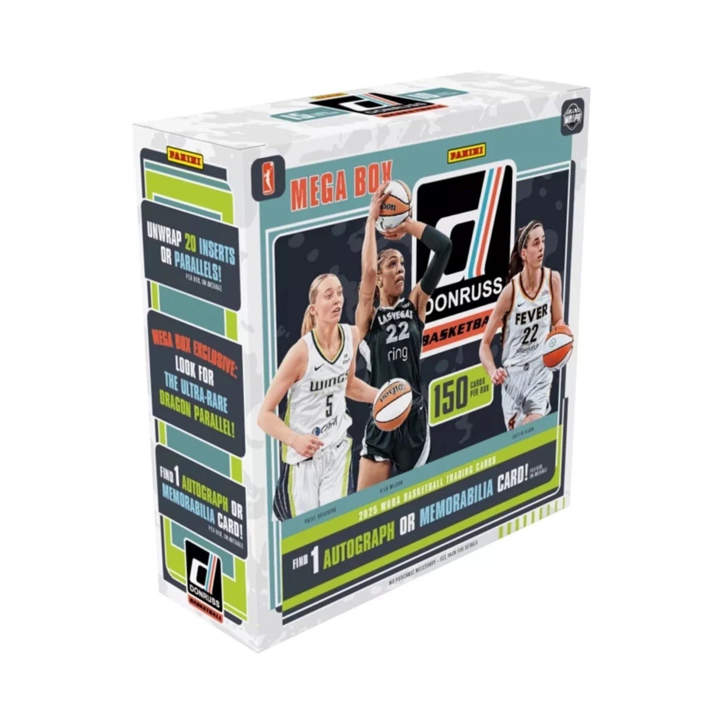 2025 Panini Donruss WNBA Basketball 150ct. Mega Box