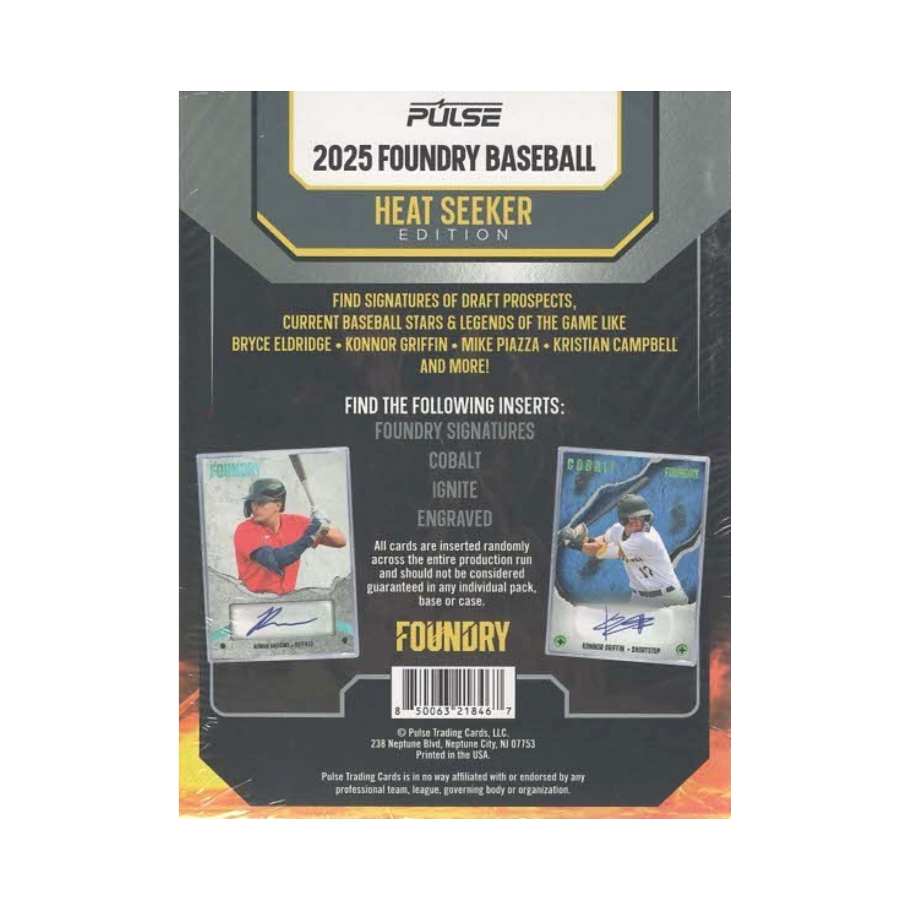 2025 Pulse Foundry Baseball 1ct. Heat Seeker Box