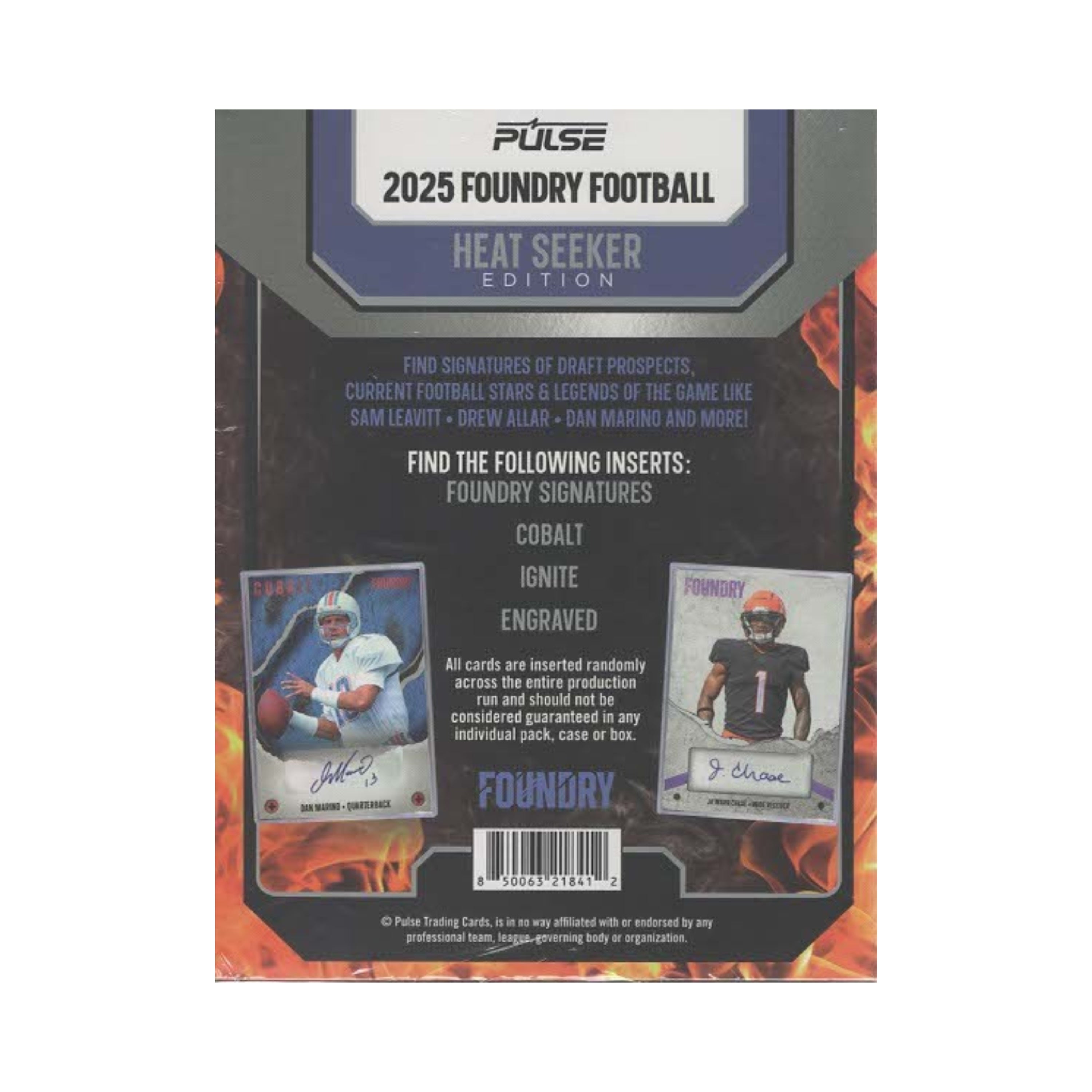 2025 Pulse Foundry Football Heat Seeker Edition  Football 1ct. Heat Seeker Box