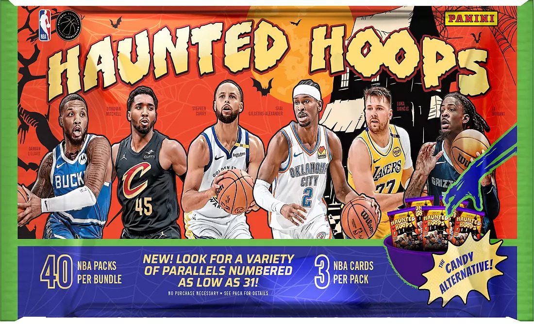 2024-25 Panini Haunted HOOPS NBA Basketball 40pk Treat Bundle