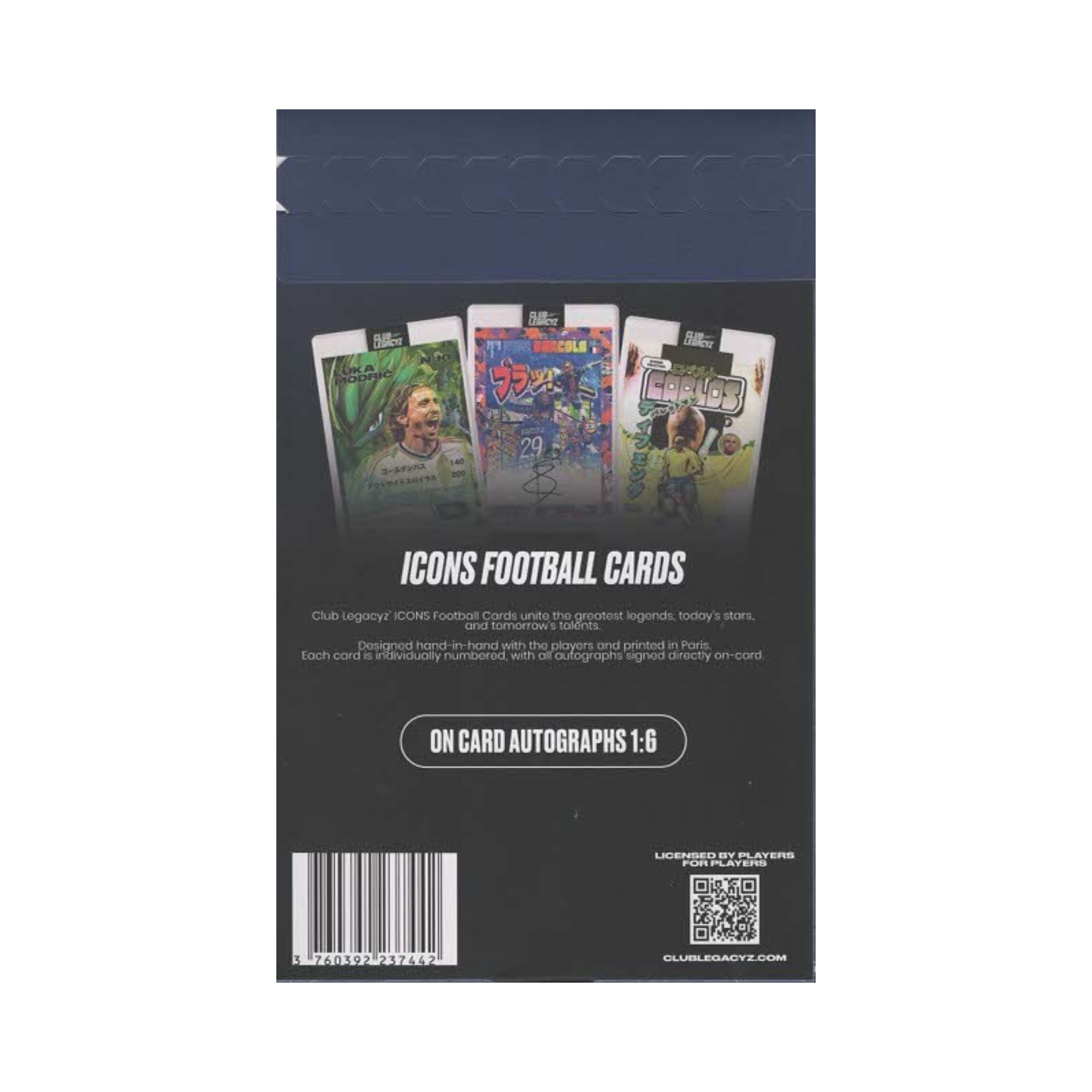 Club Legacyz Icons Football (Soccer) 2nd Edition 1ct. Minibox