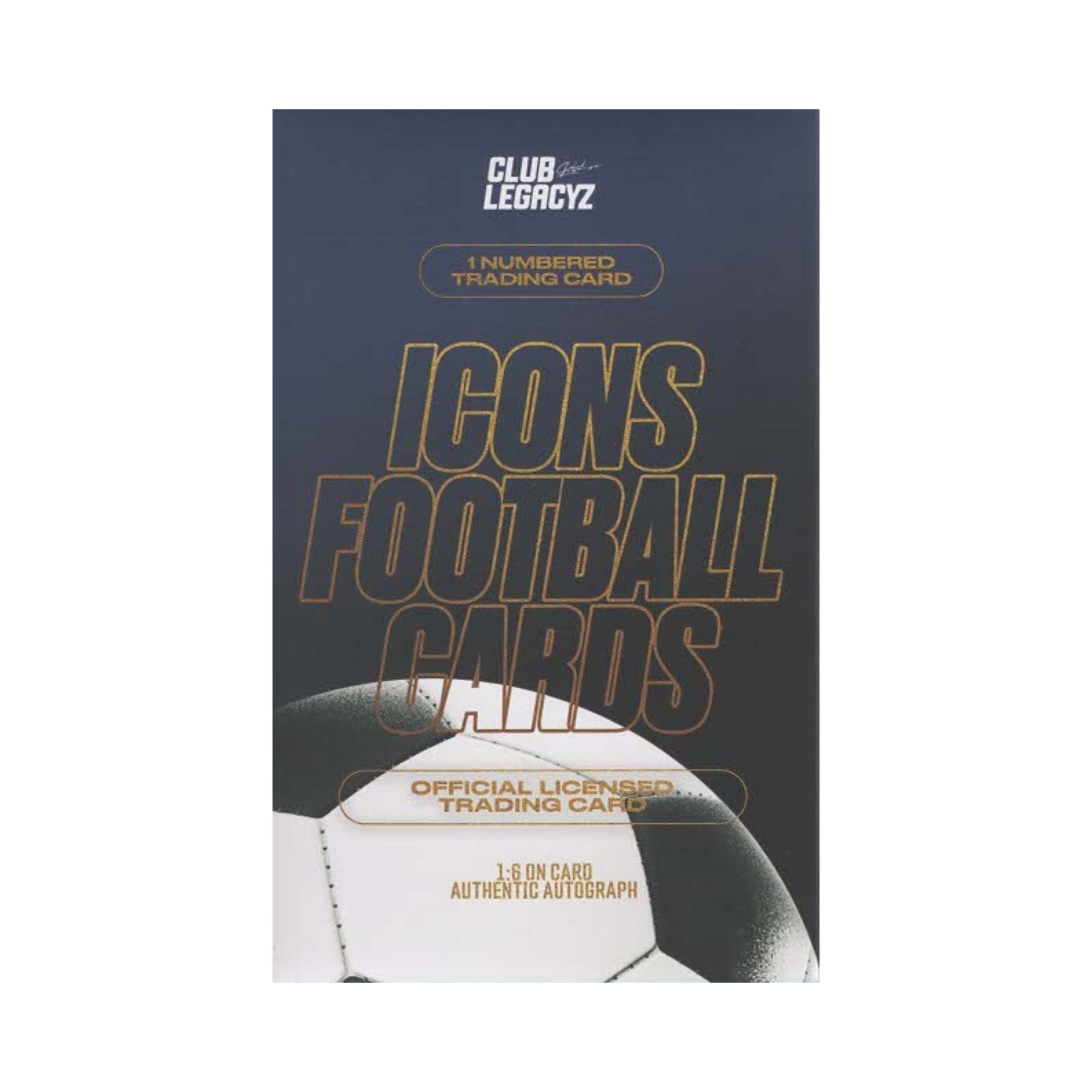 Club Legacyz Icons Football (Soccer) 2nd Edition 1ct. Minibox