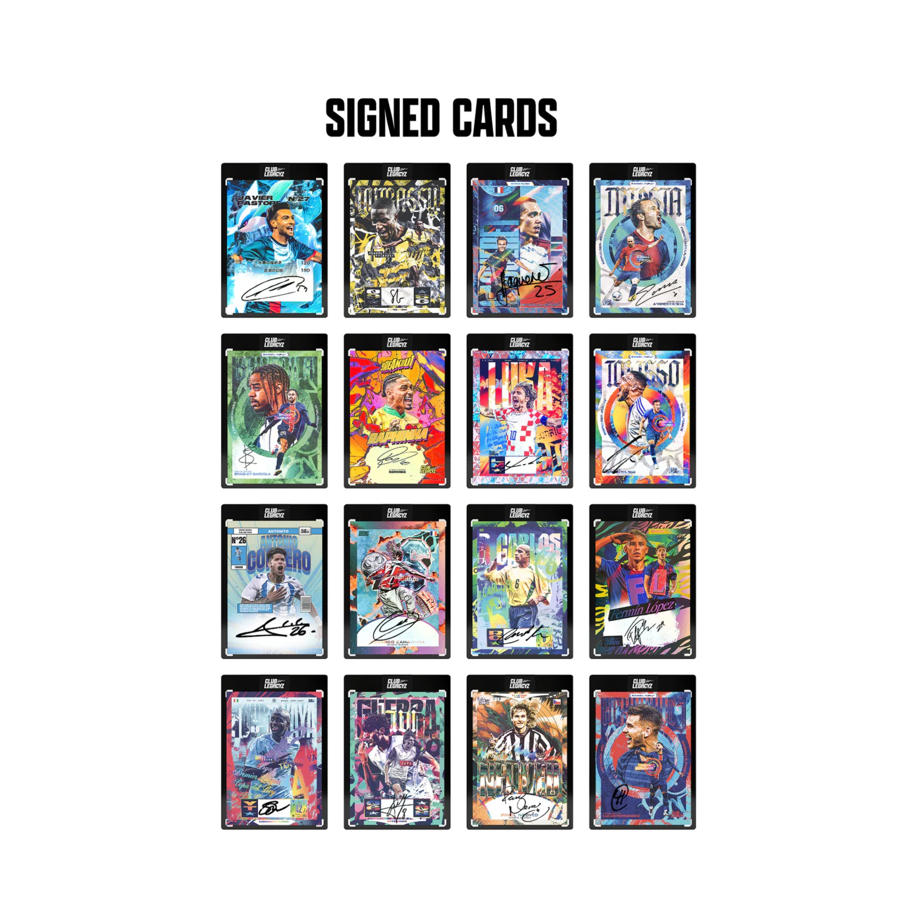 Club Legacyz Icons Football (Soccer) 2nd Edition 1ct. Minibox