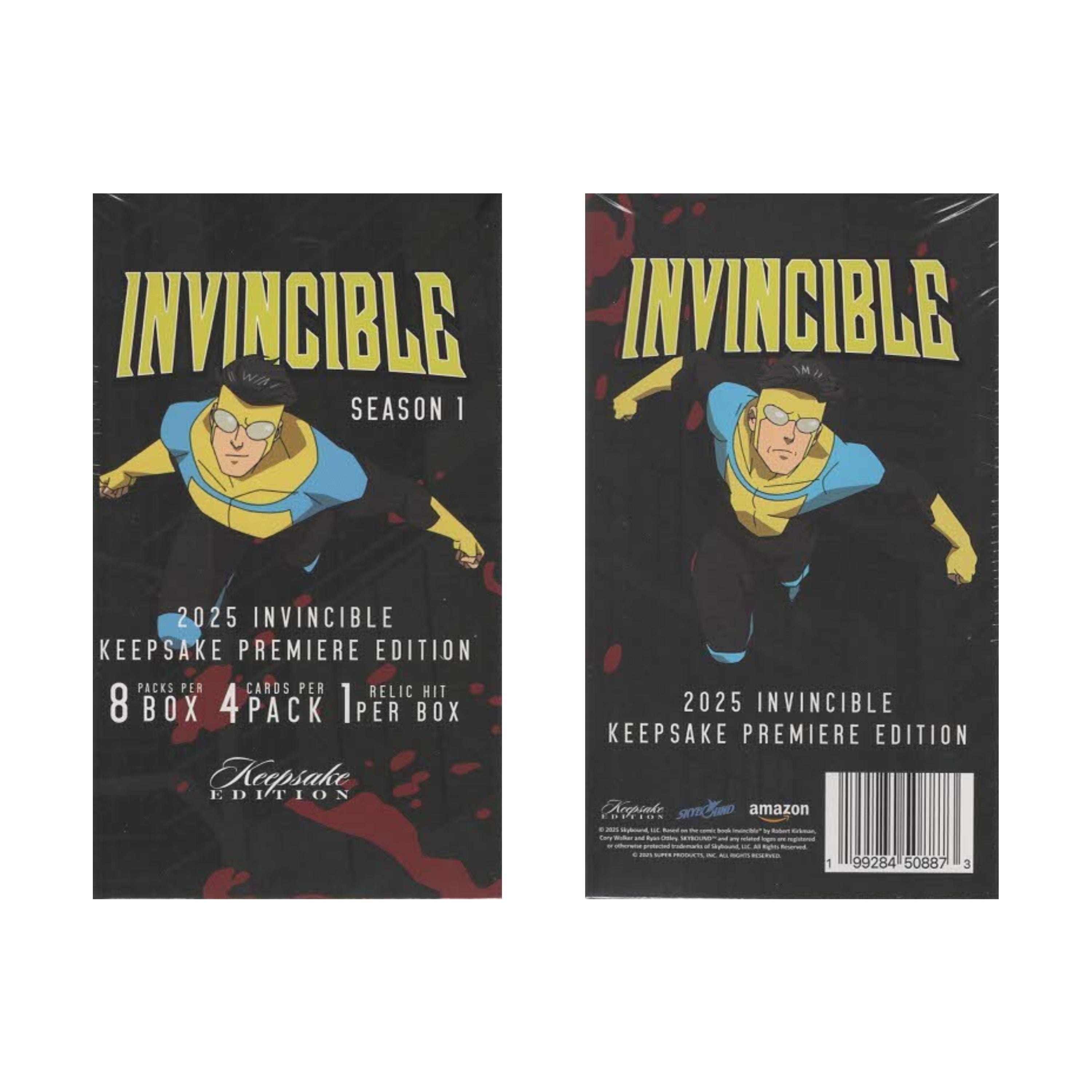 2025 Invincible Season 1 Keepsake Premier 32Ct. Blaster Box