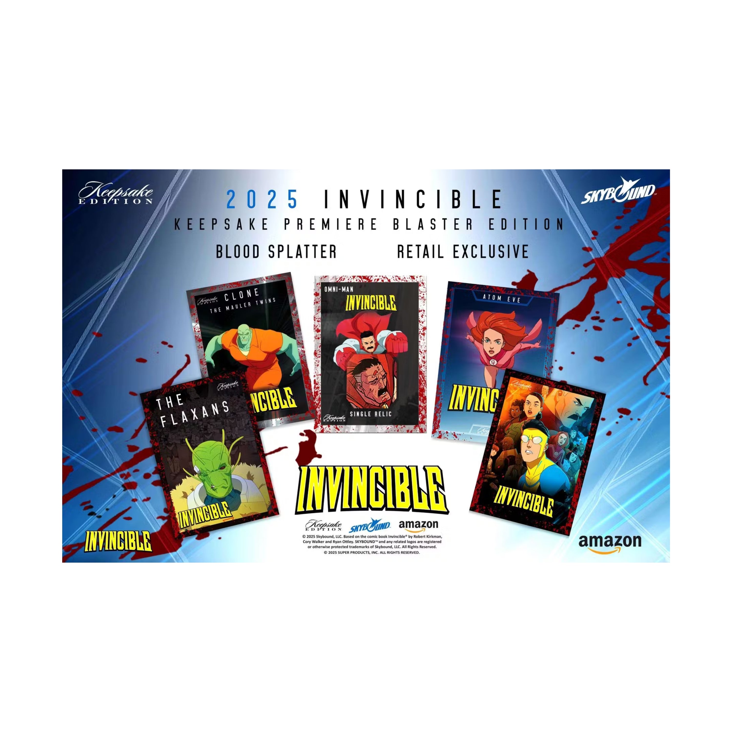 2025 Invincible Season 1 Keepsake Premier 32Ct. Blaster Box