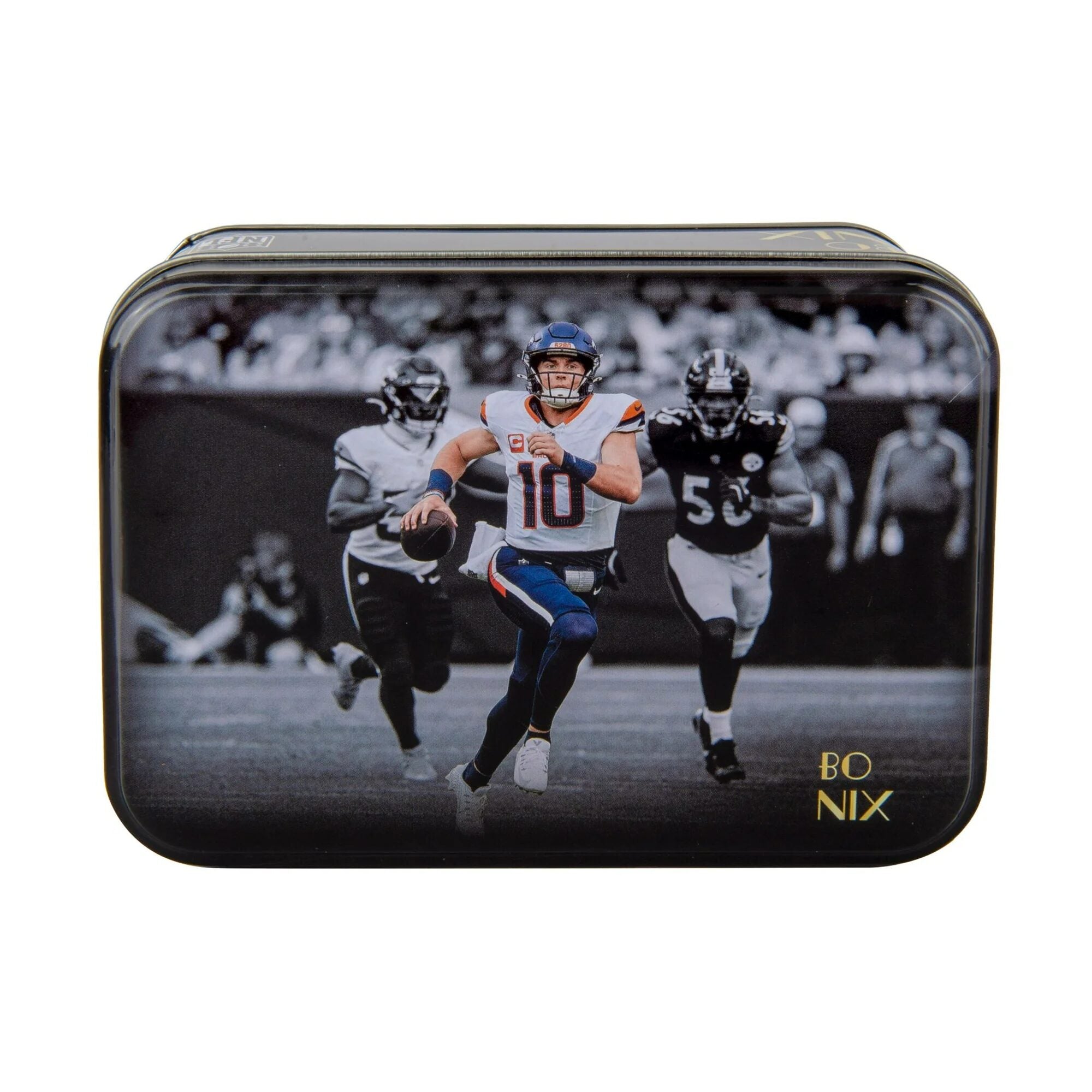 2025 NFL Bo Nix Panini Championship Collection MJH Tin