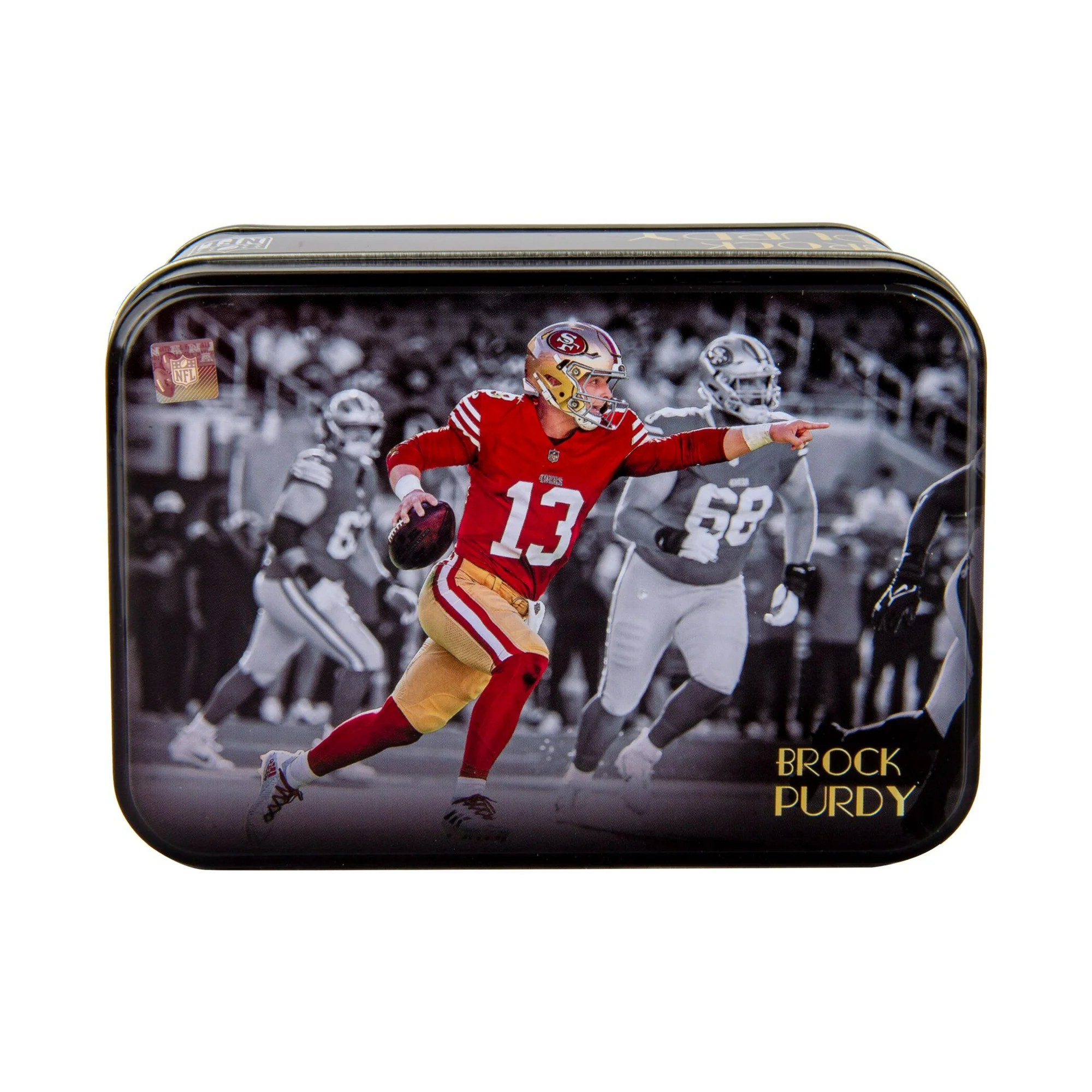 2025 NFL Brock Purdy Panini Championship Collection MJH Tin