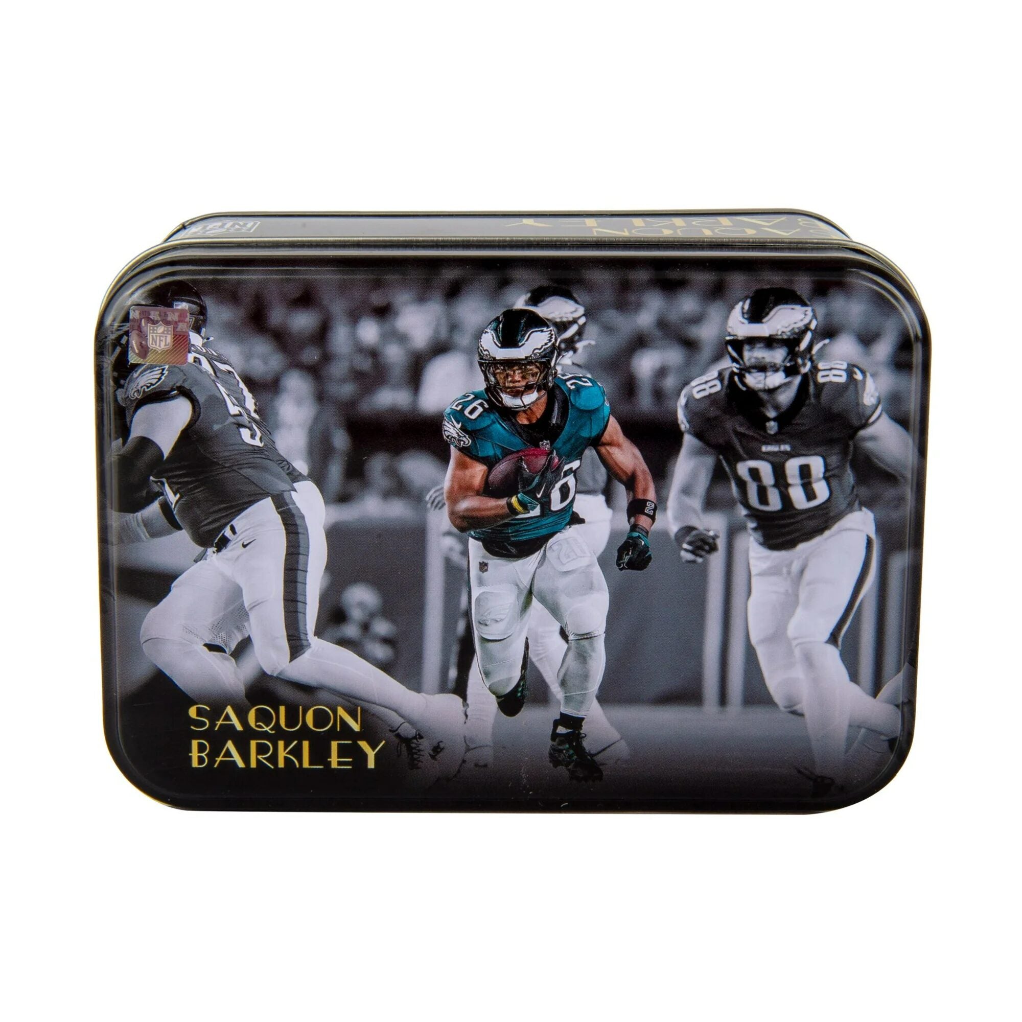 2025 NFL Saquon Barkley Panini Championship Collection MJH Tin