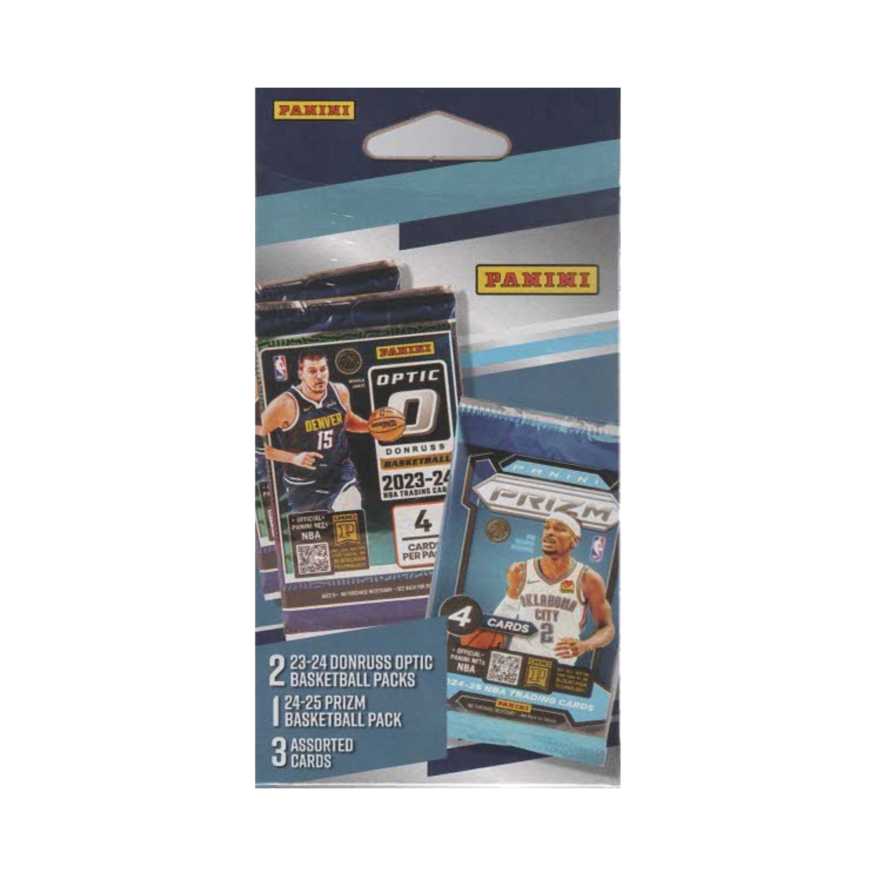 2025 Panini NBA Basketball 3 Pack MJH Hanger Box