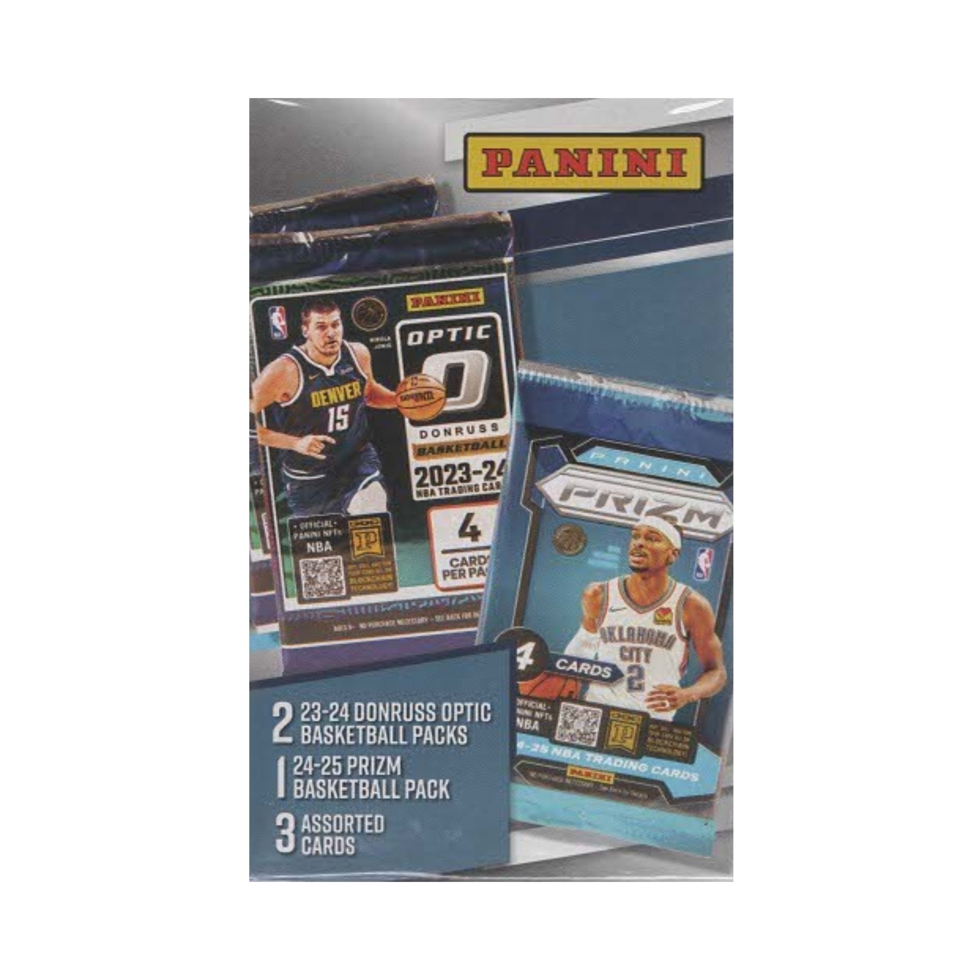 2025 Panini NBA Basketball 3 Pack MJH Hanger Box