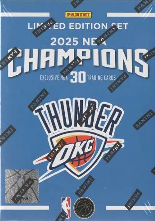 2025 Panini Instant Oklahoma City Thunder NBA Champions 30ct. Blaster Box