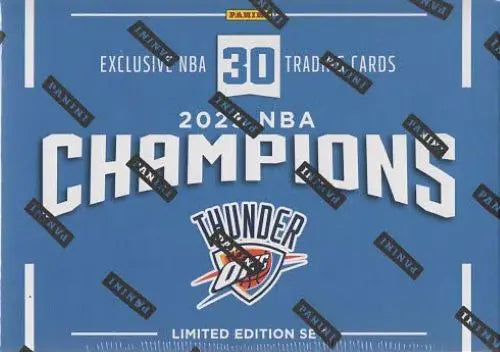 2025 Panini Instant Oklahoma City Thunder NBA Champions 30ct. Blaster Box