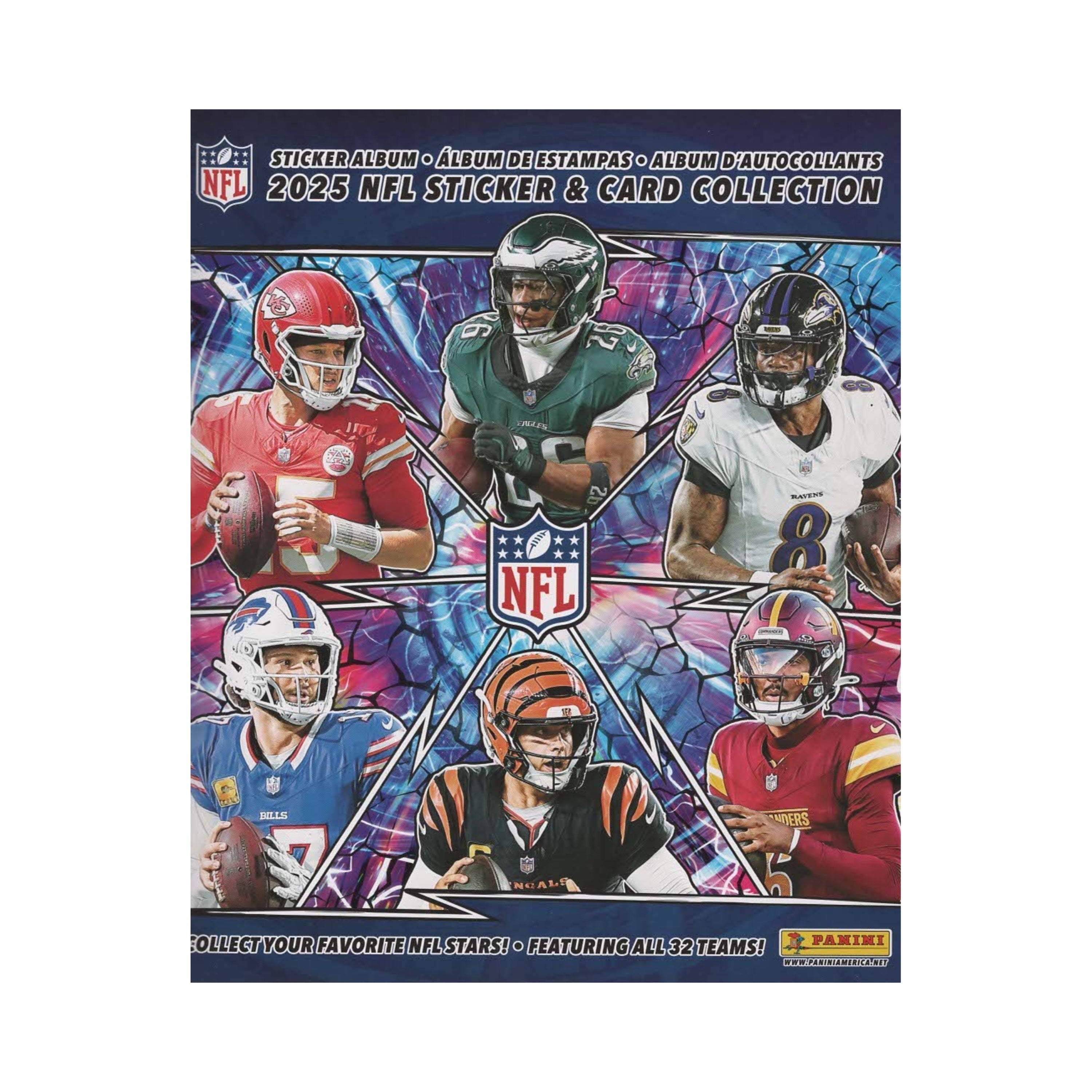 2025 Panini NFL Football Sticker Collection Album