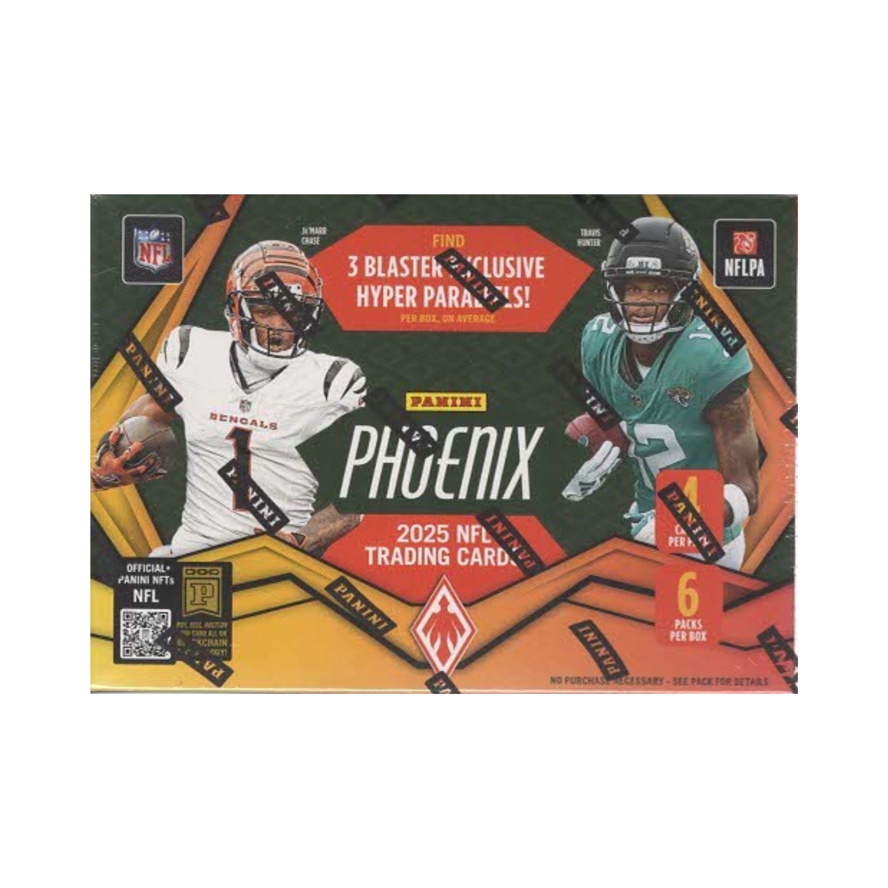 2025 Panini Phoenix Football 24ct. Blaster Box