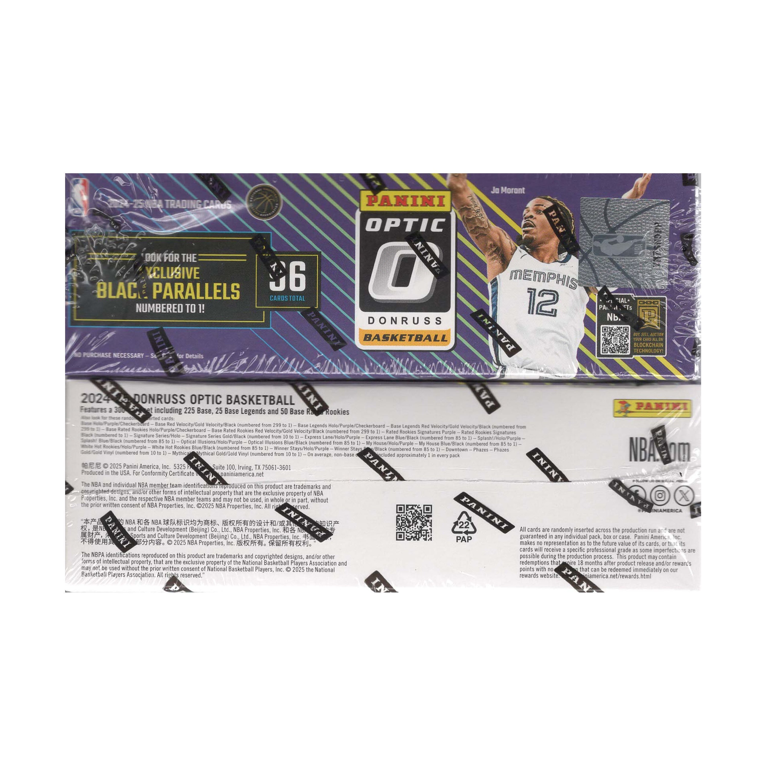 2024-25 Panini Donruss Optic NBA Basketball 24Pk Display Box