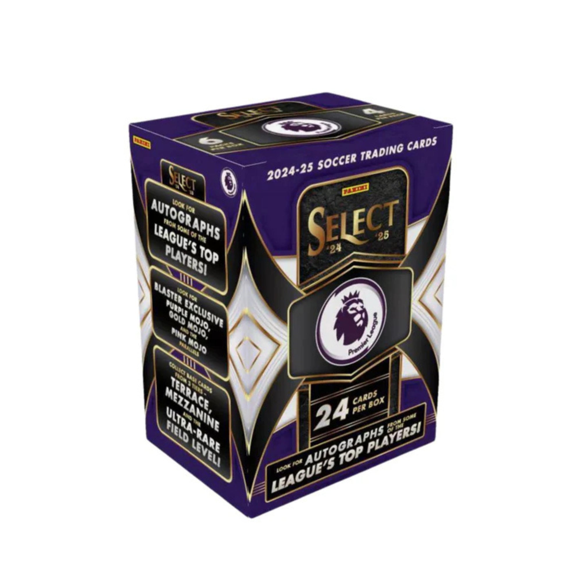 2024-25 Panini Select Premier League Soccer 24ct. Blaster Box