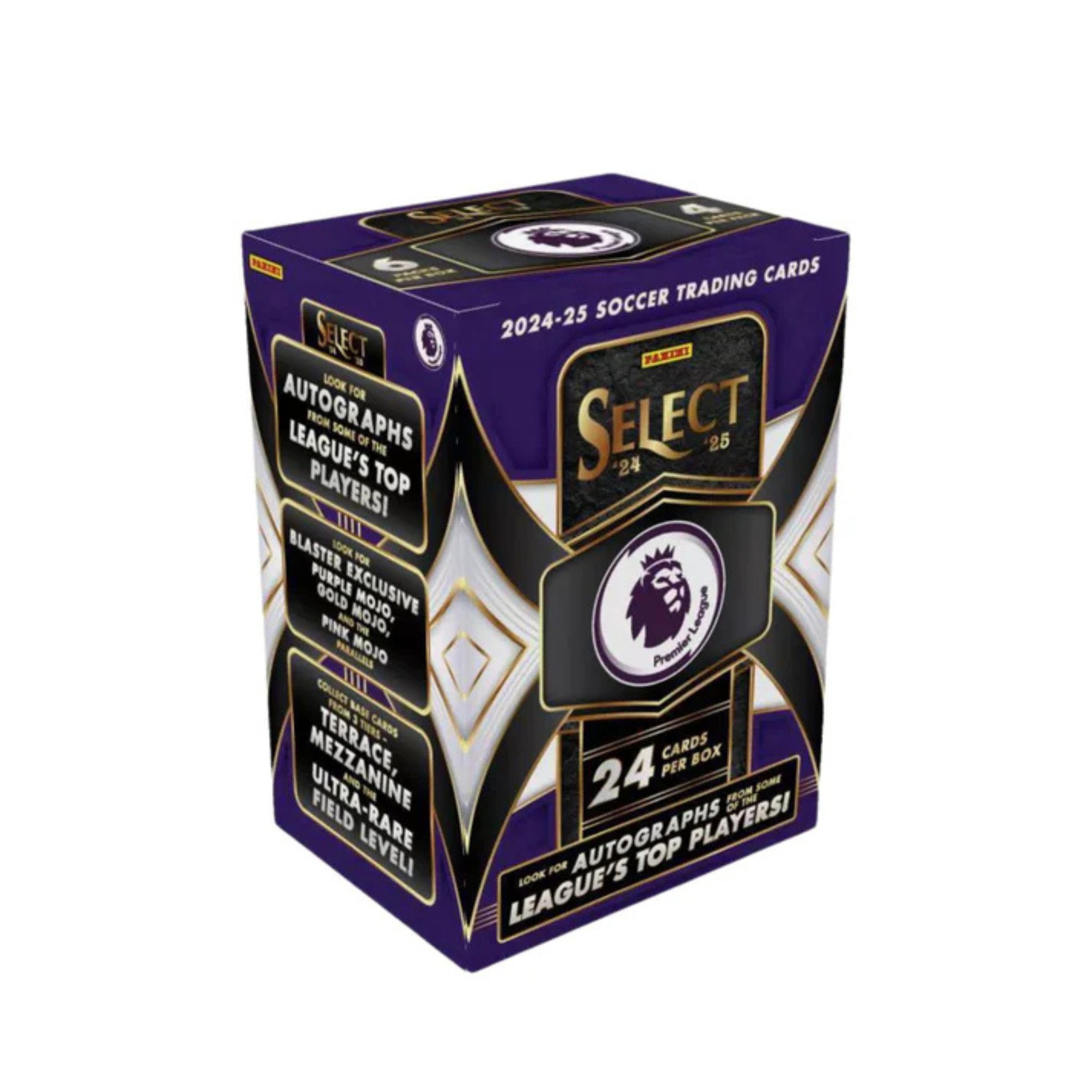 2024-25 Panini Select Premier League Soccer 24ct. Blaster Box