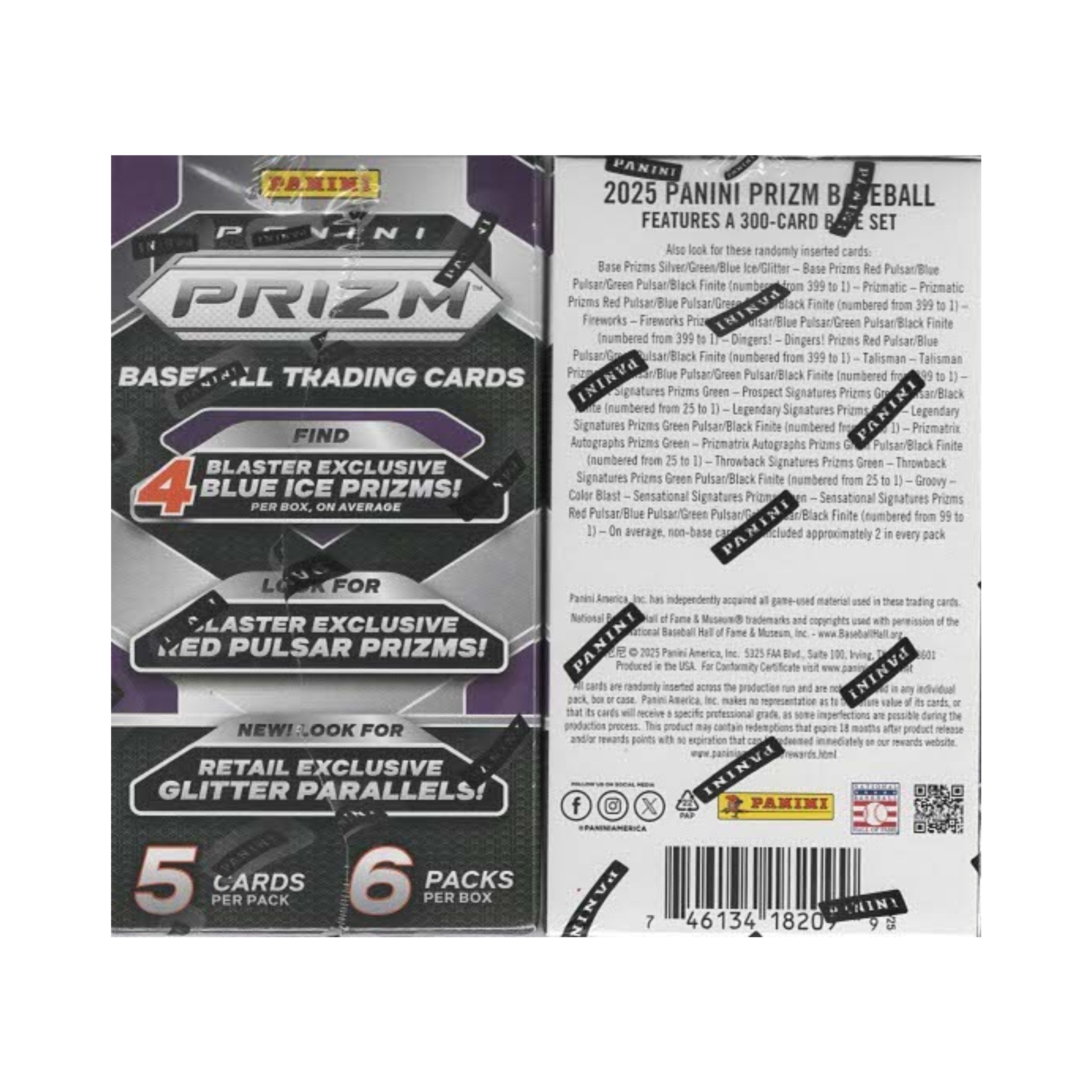 2025 Panini Prizm Baseball 30ct. Blaster Box