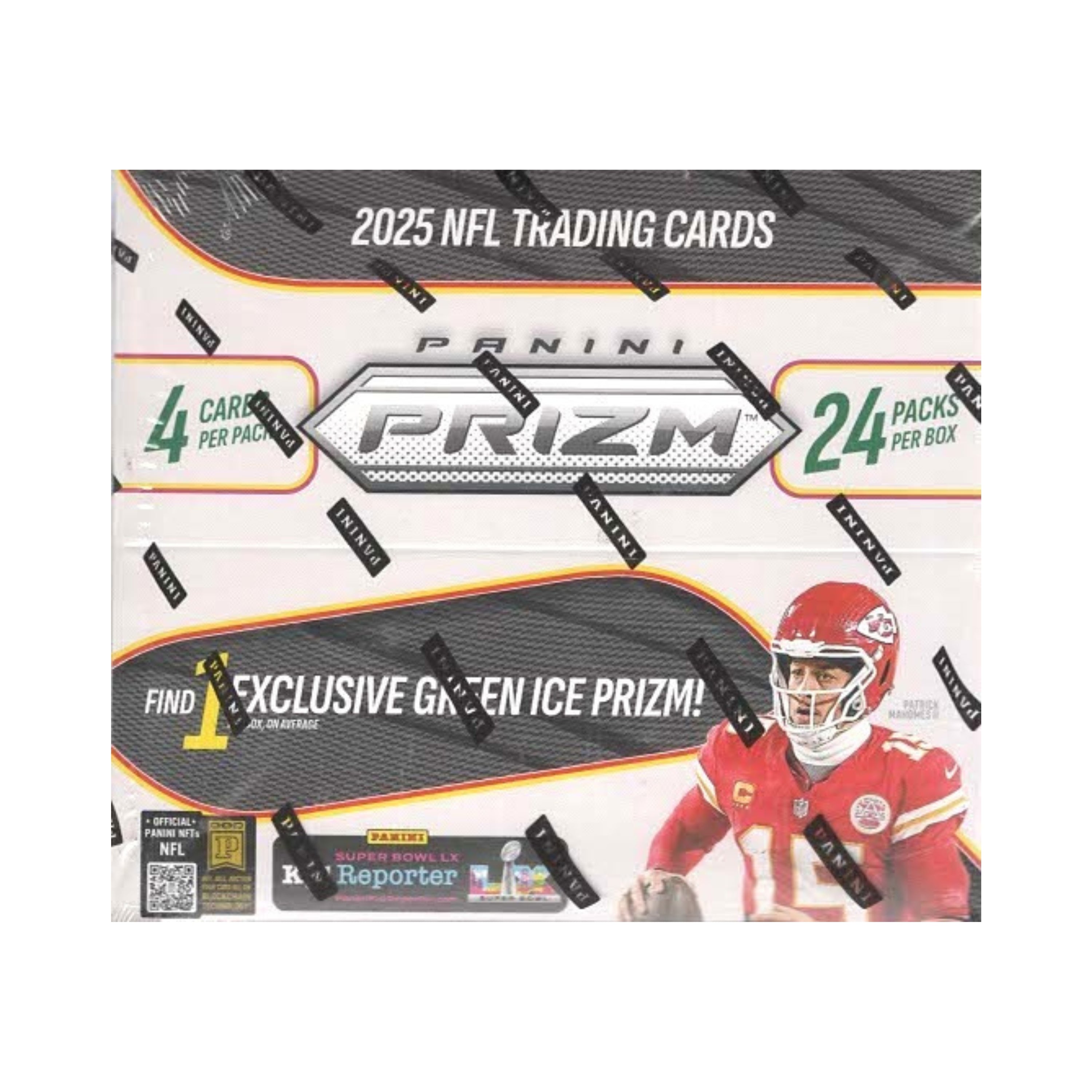 2025 Panini Prizm NFL Football 96ct. Retail Box