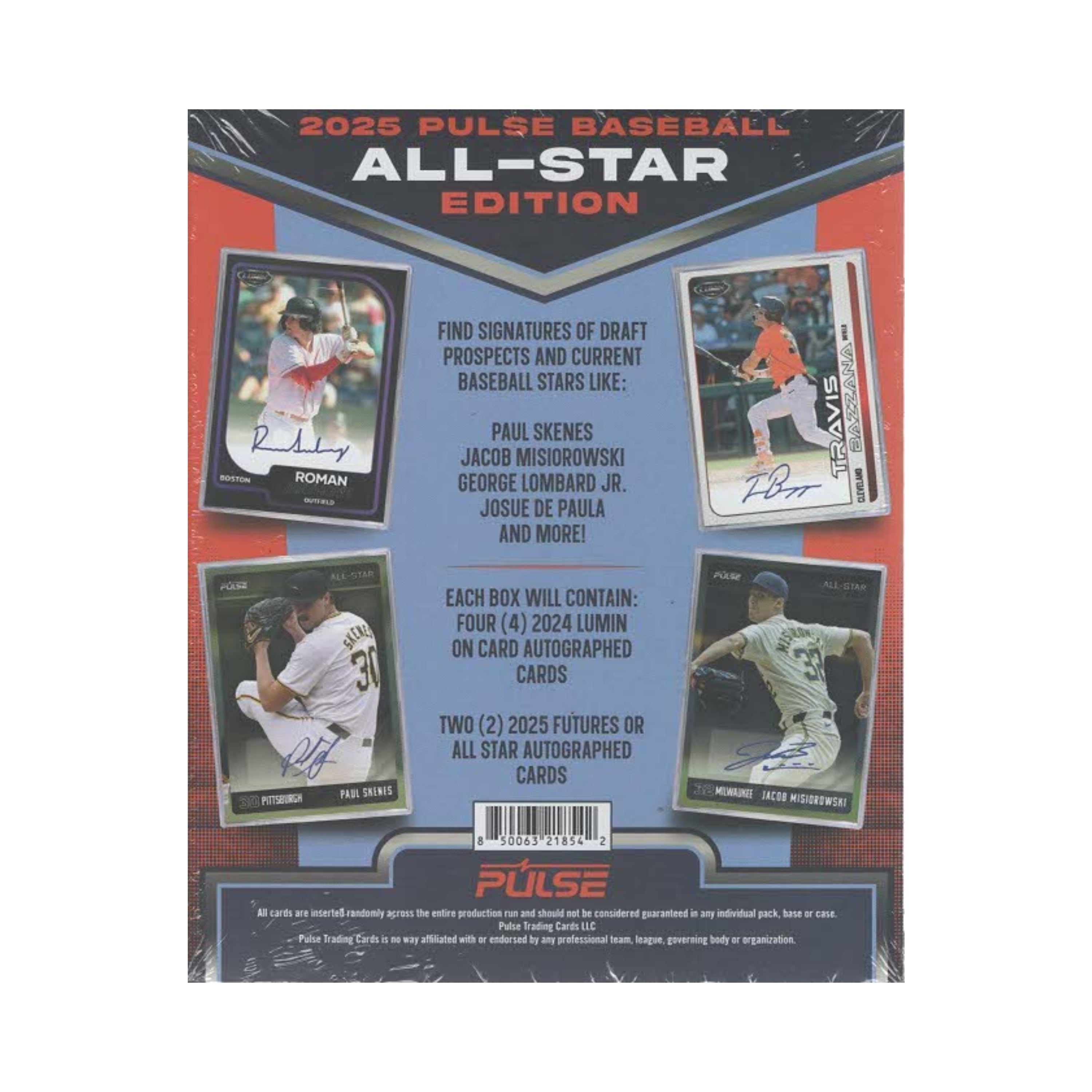 2025 Pulse All-Star Edition Baseball 6ct. Hobby Box