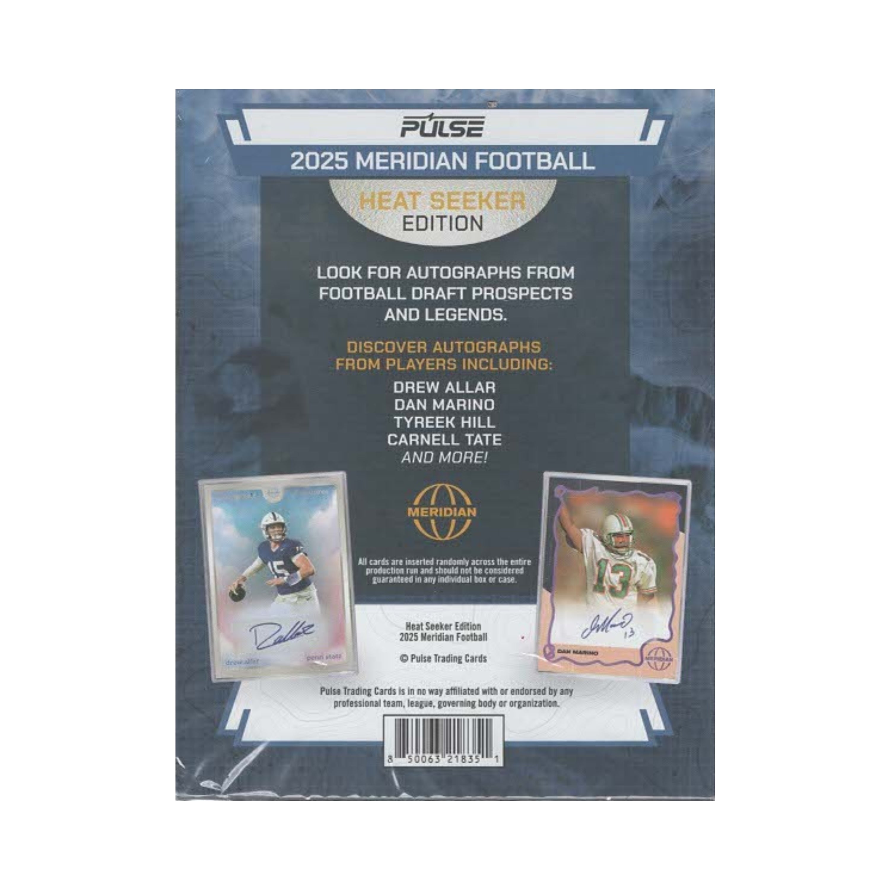 2025 Pulse Meridian  Football 1ct. Heat Seeker Box