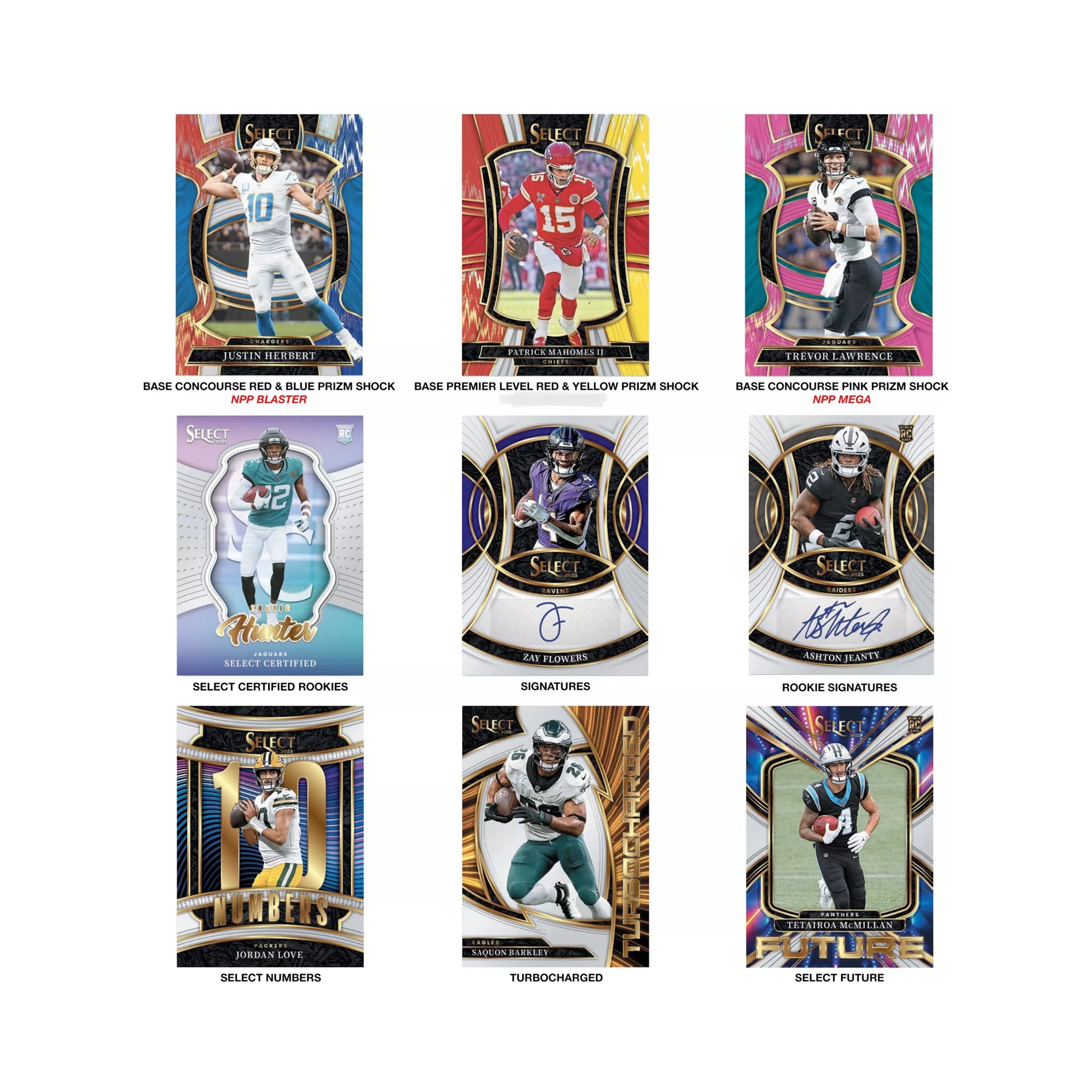 2025 Panini Select Football 24ct. Blaster Box