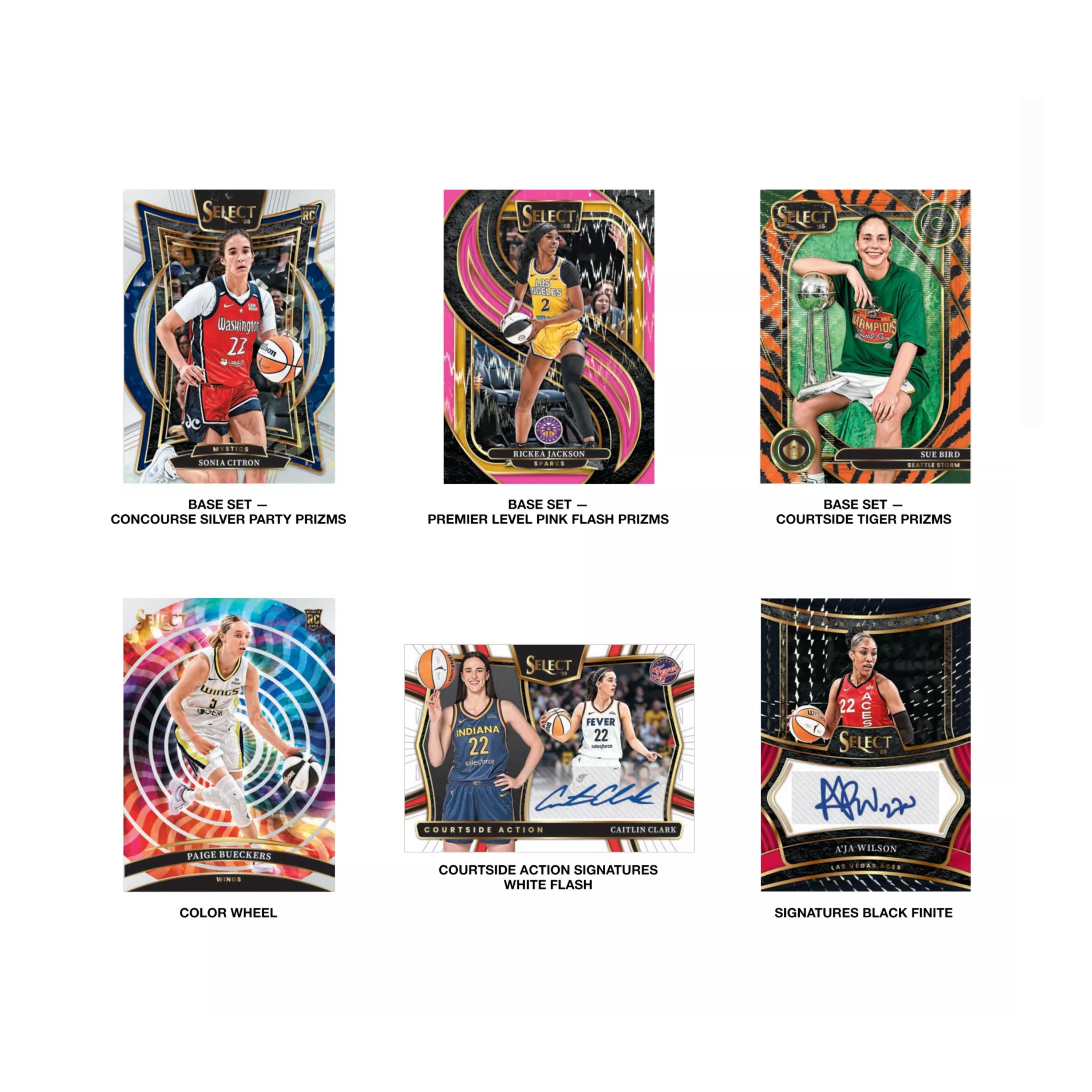 2025 Panini Select WNBA 24Ct. Blaster Box