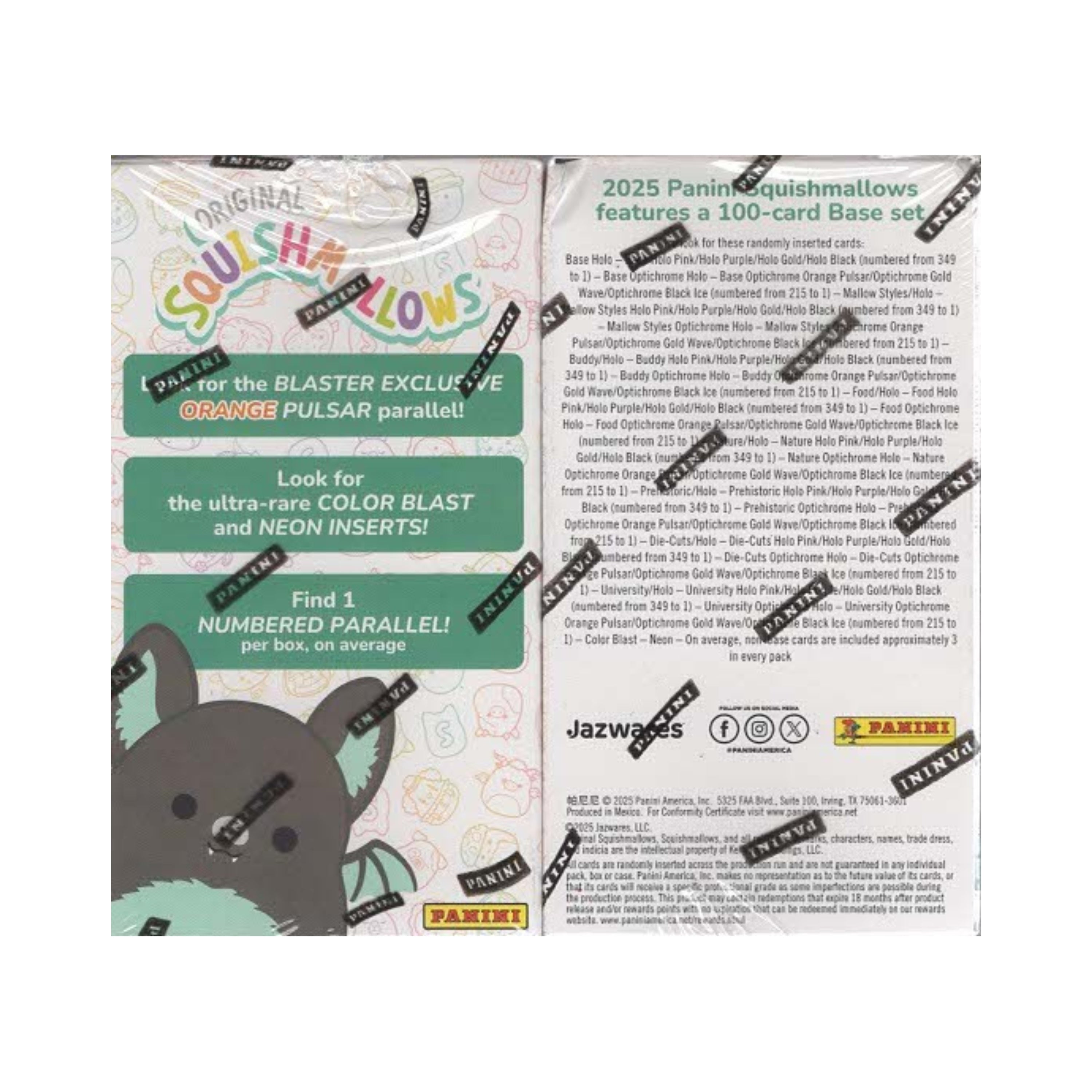 2025 Panini Squishmallows 30ct. Blaster Box