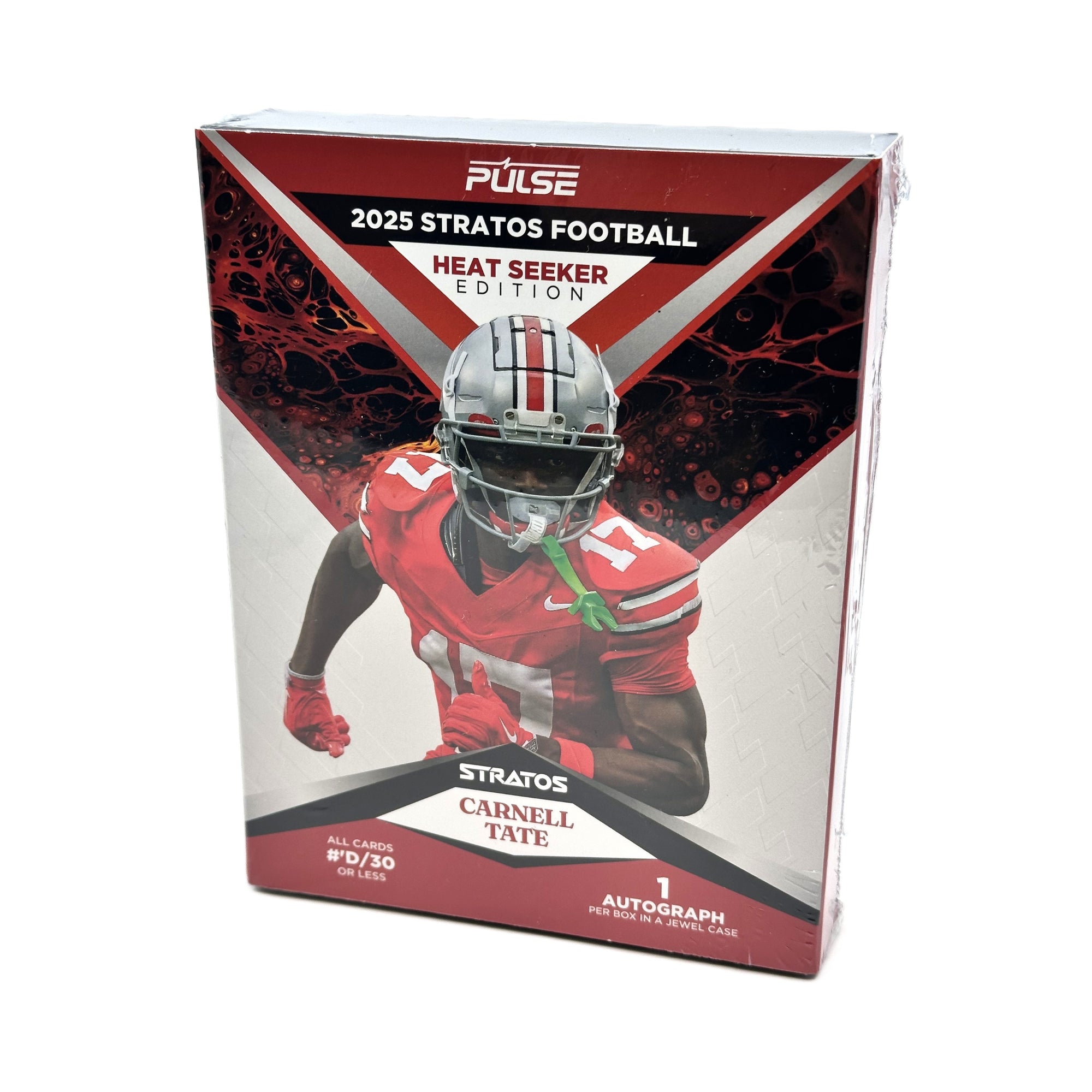 2025 Pulse Stratos Football 1ct. Heat Seeker Box