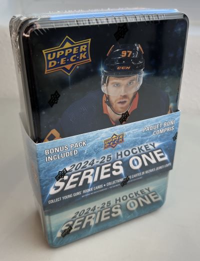2024-25 Upper Deck Series 1 NHL Hockey Tin