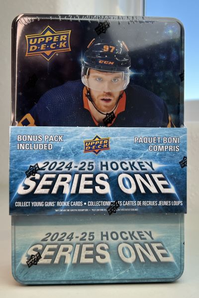 2024-25 Upper Deck Series 1 NHL Hockey Tin